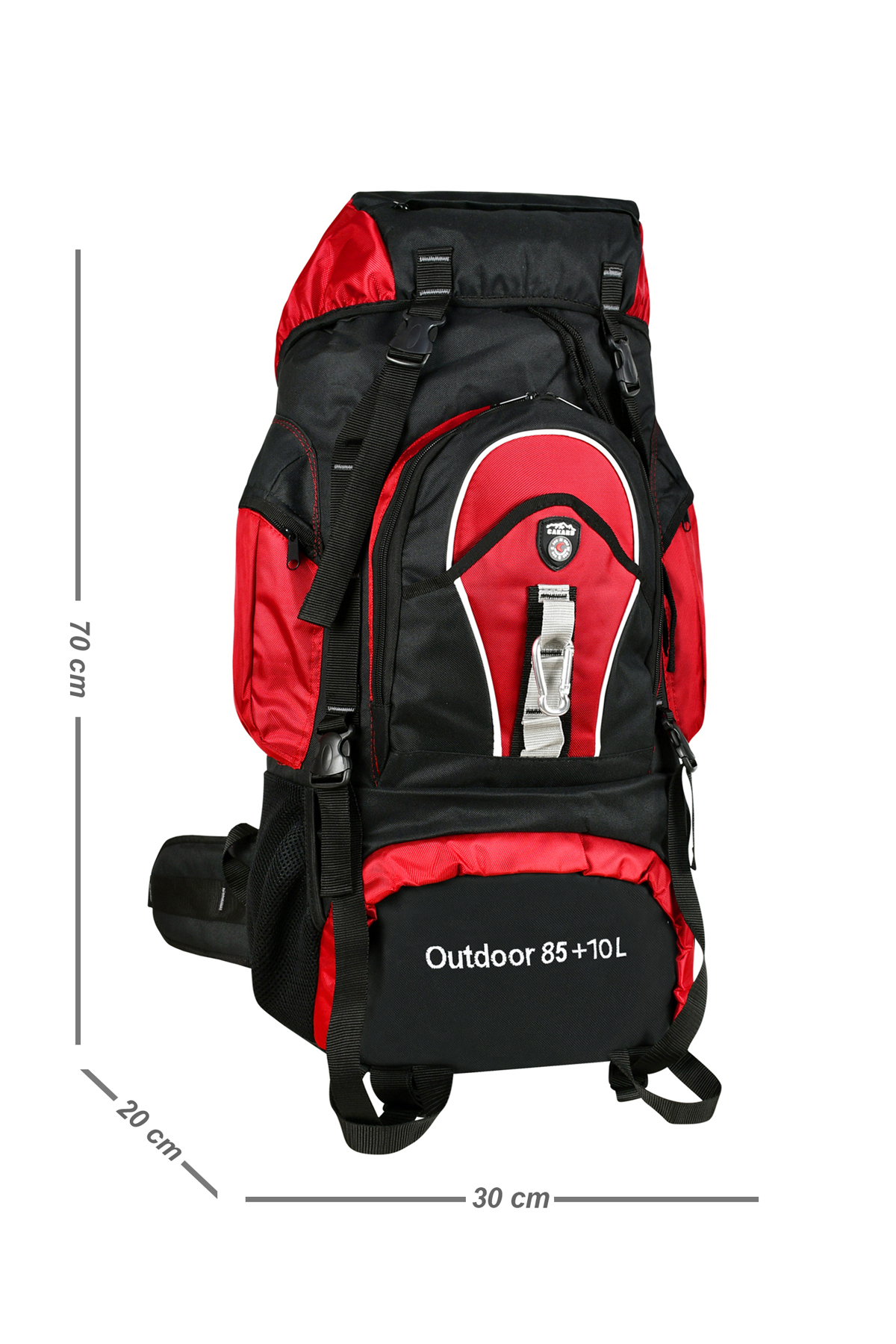 MOUNTAINEER BACKPACK OUTDOOR 85+10LT