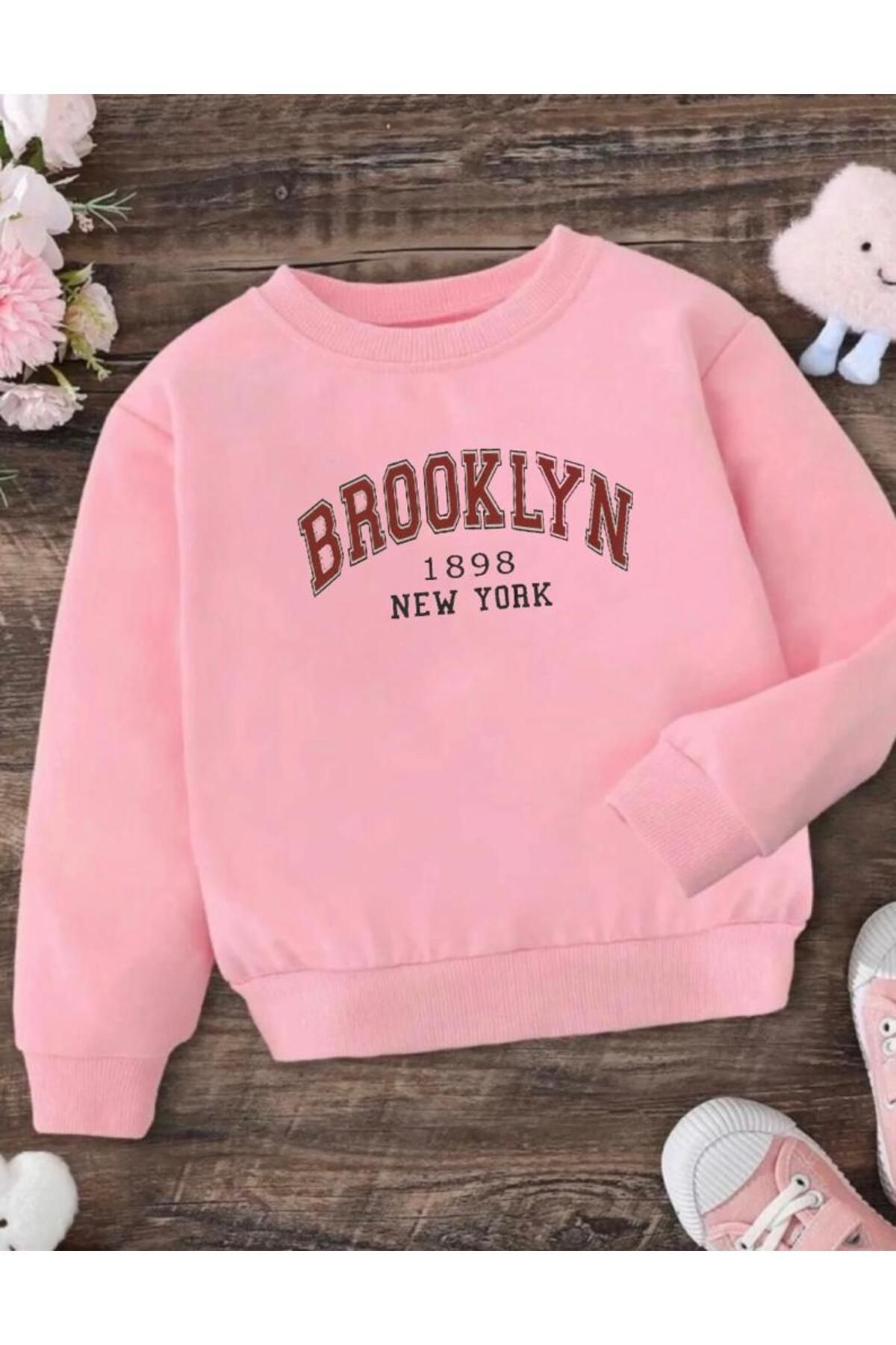 Pink brooklyn sweatshirt outlet