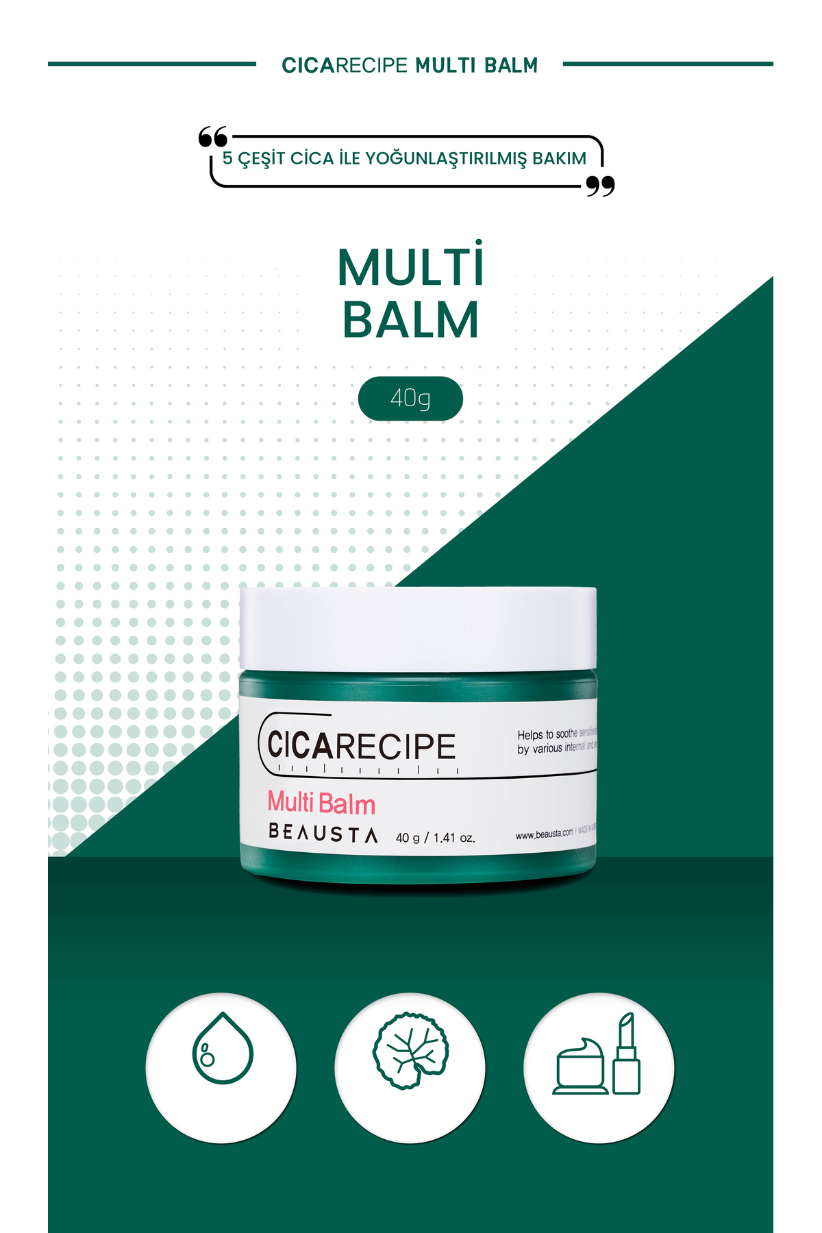 کرم صورت   BEAUSTA | Multibalm اورجینال - تصویر 2