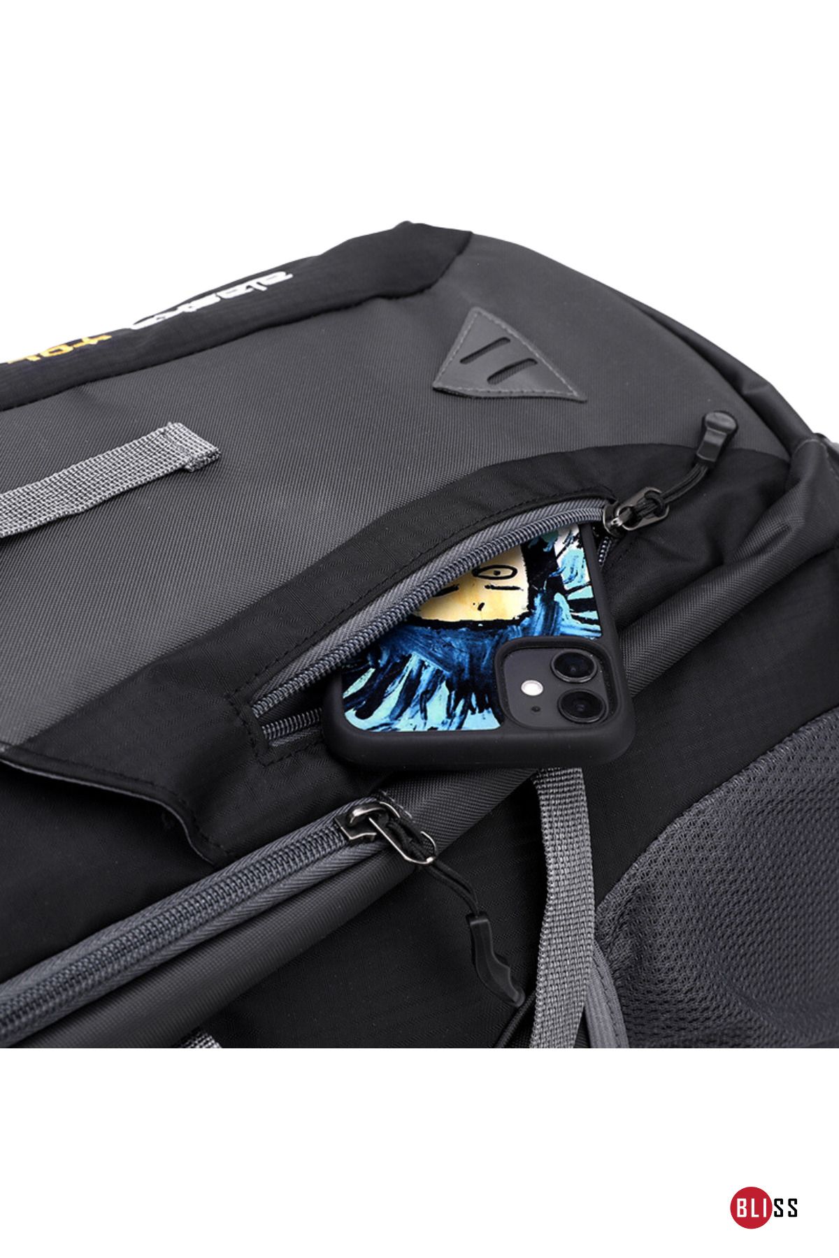 Bliss-Geantă de camping multifuncțională impermeabilă pentru alpinism în aer liber 40 lt 8