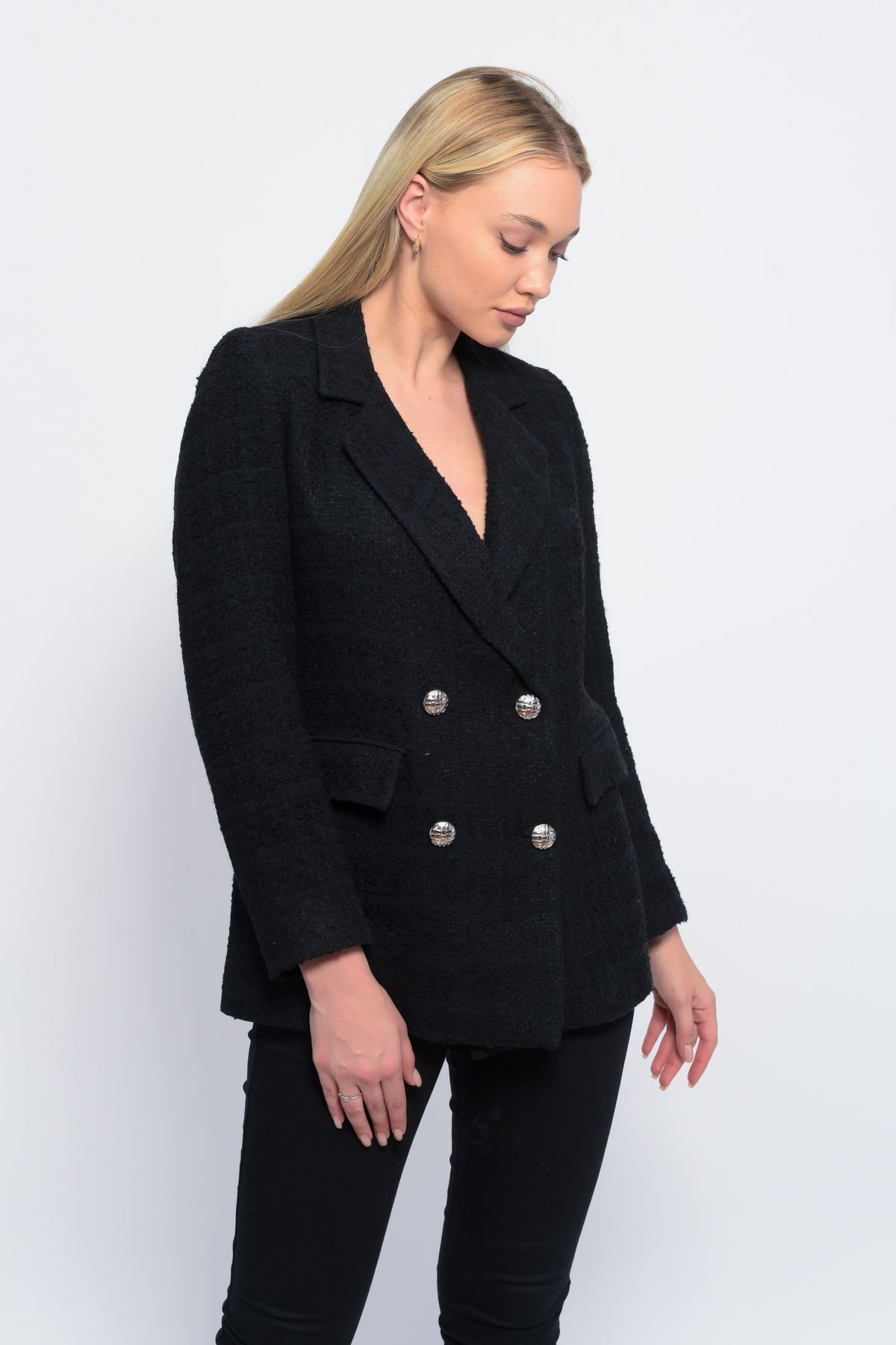 Jute blazer sales