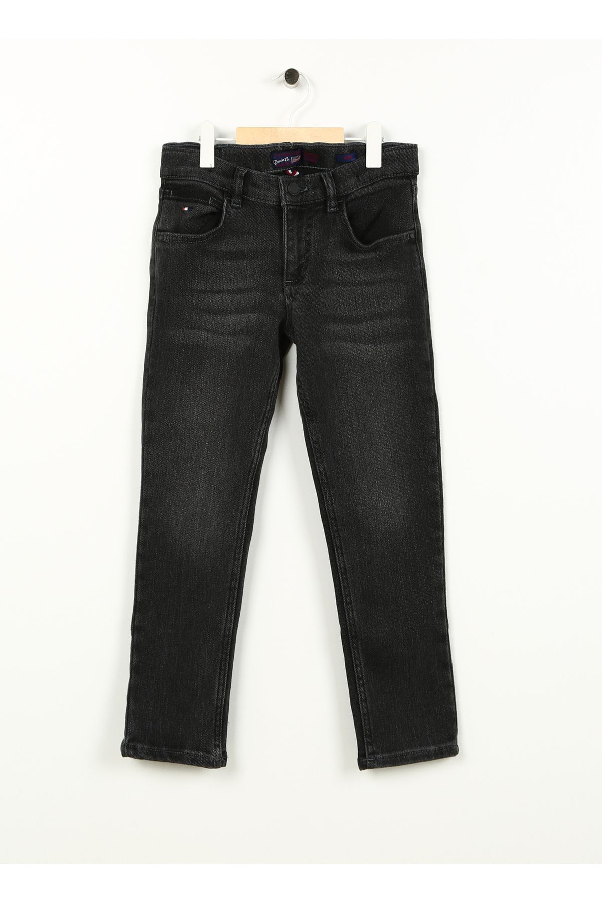 BASE. پولو اسن. شلوار جین مردانه طوسی کمری معمولی DIAGONKIDS23K-GRY U.S. Polo Assn.