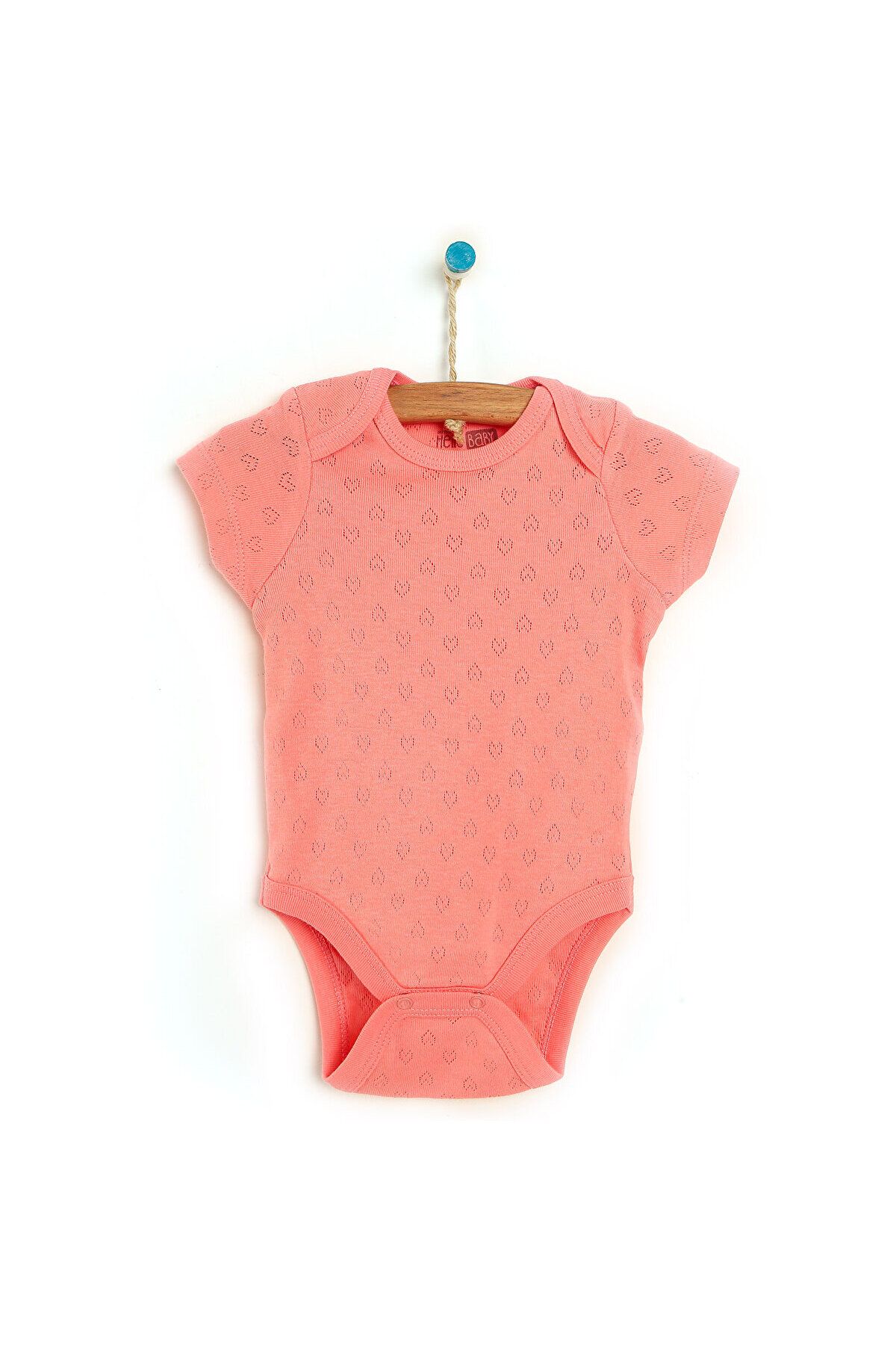 HelloBaby ژاکارد آستین کوتاه بادی دختر بچه ebebek Hello Baby