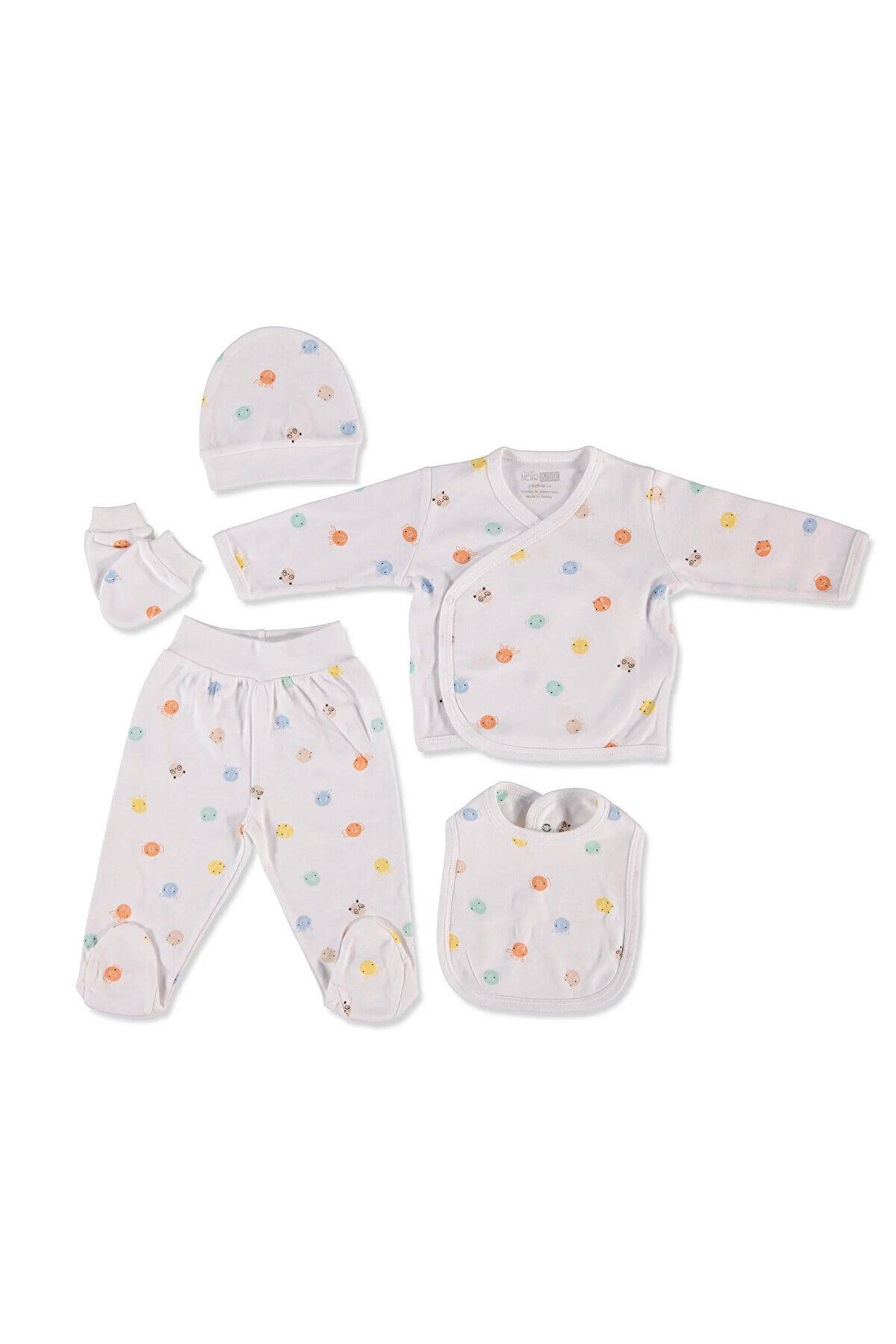 HelloBaby Newborn Baby Jungle 5-Pece Sling Hospital Outlet Unisex ebebek Hello Baby