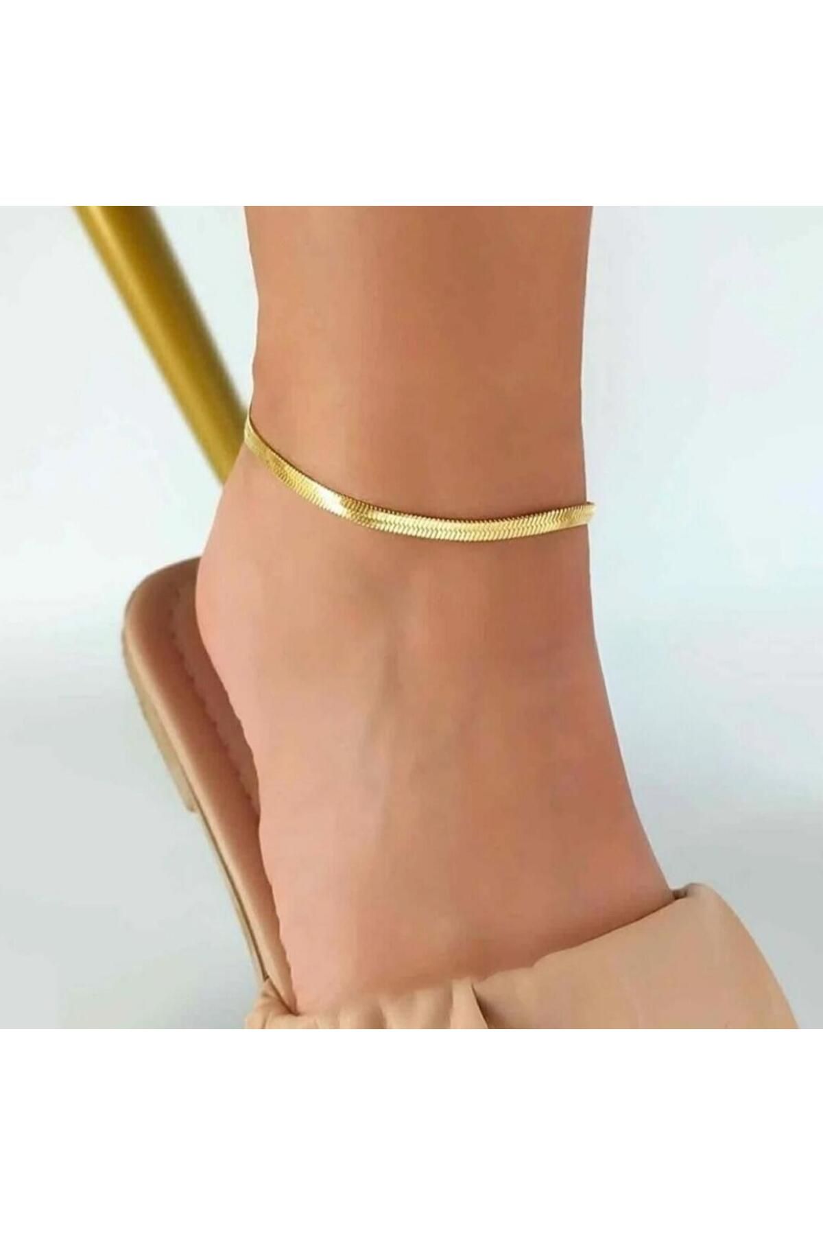 Italian on sale gold anklet