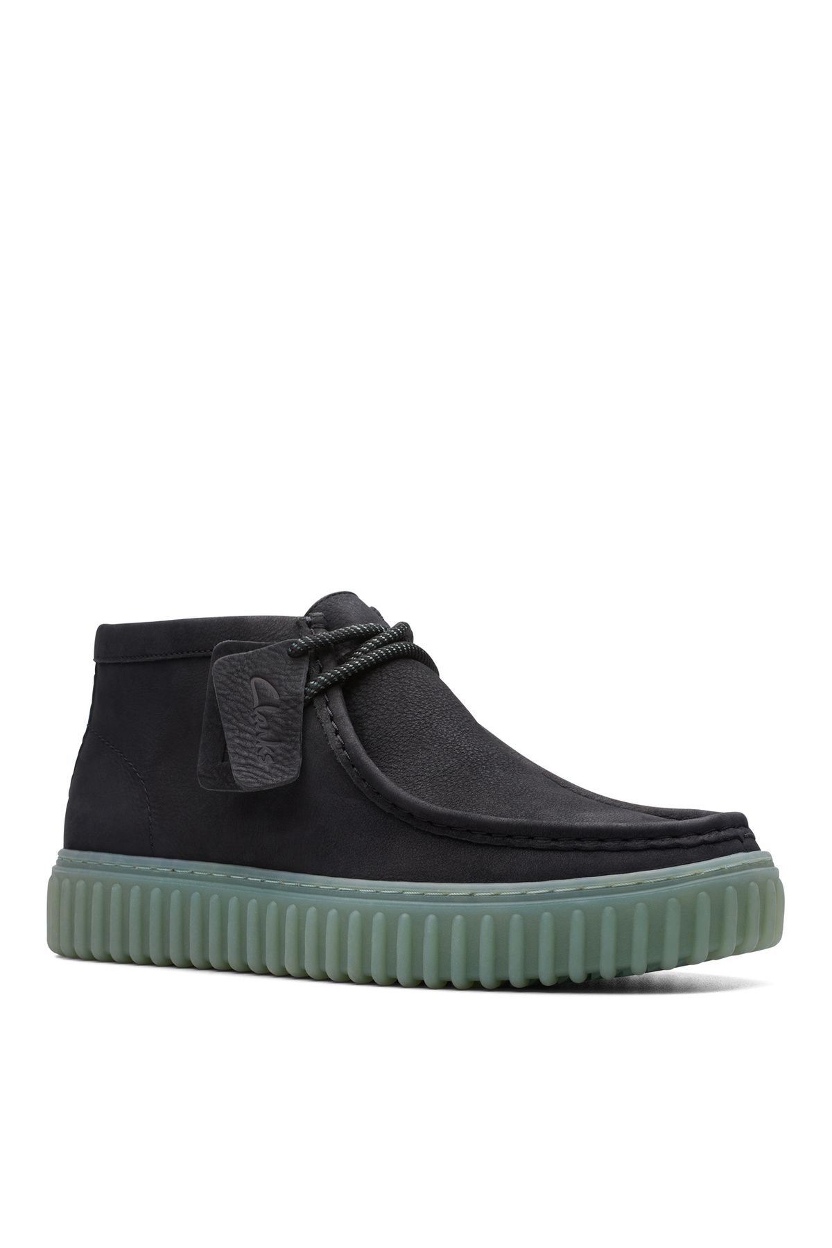 چکمه و بوت مشکی مردانه NUBUK سیاه سفید Boot Torhill سلام CLARKS