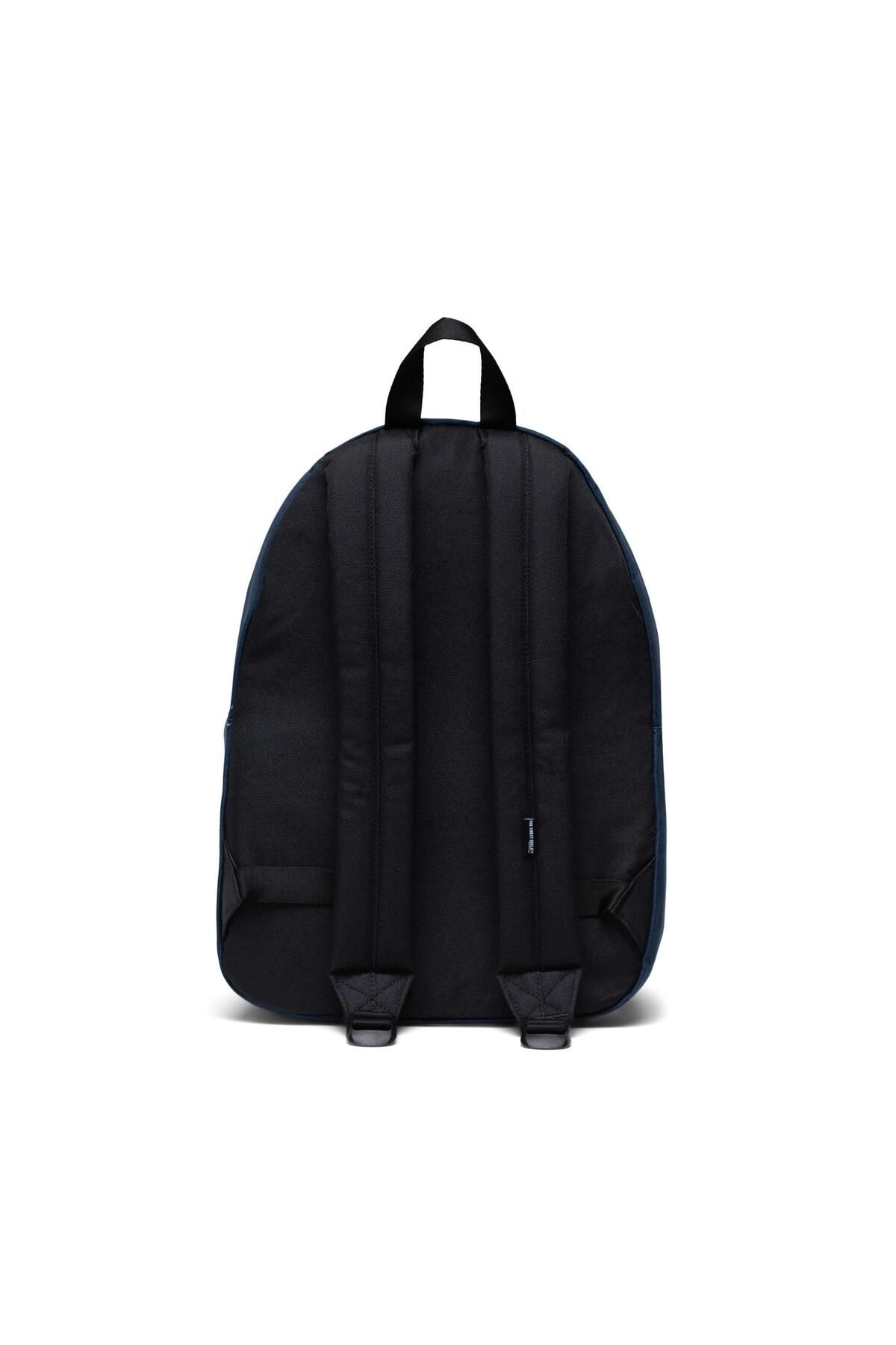 Dark blue herschel top backpack