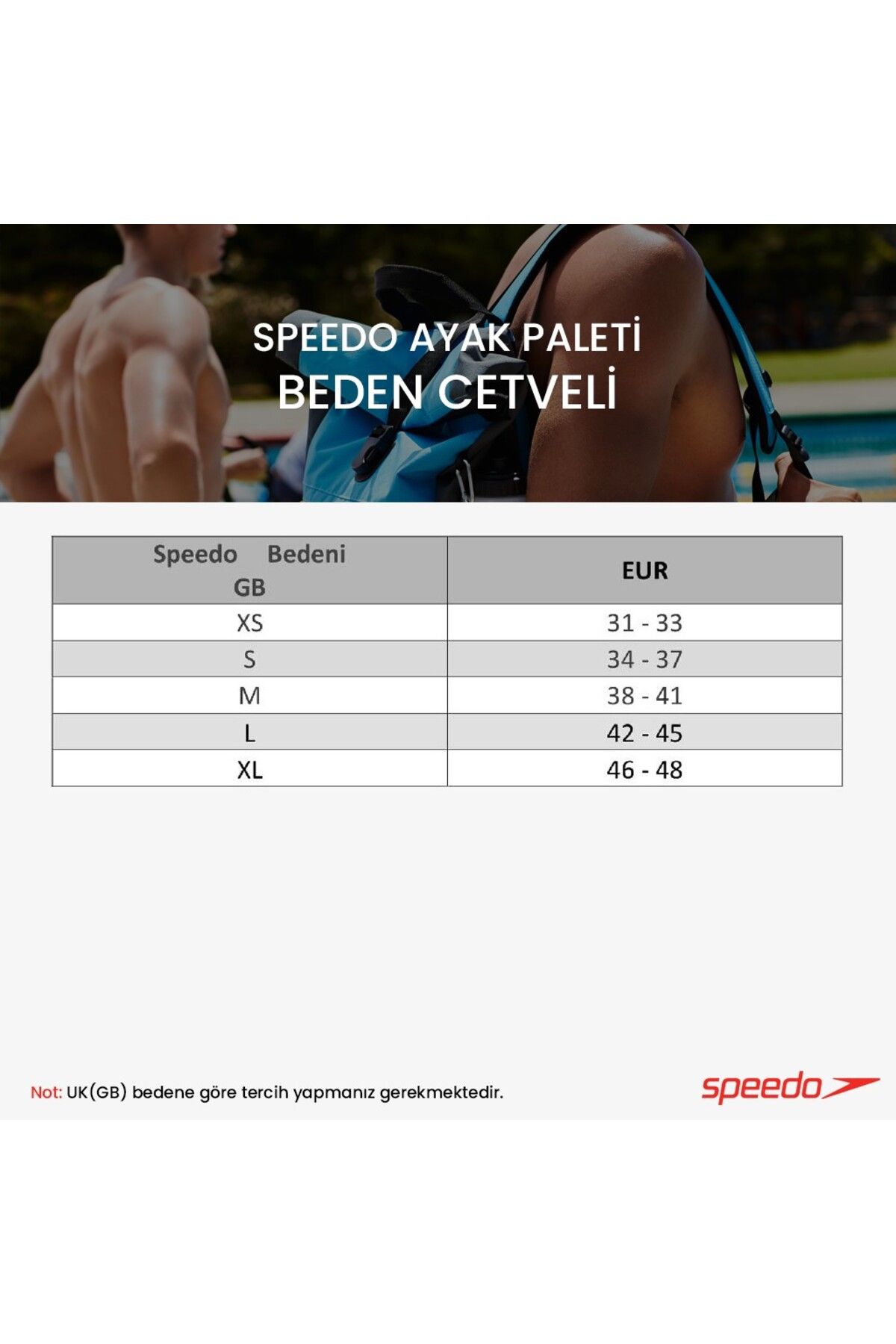 تجهیزات ورزش های آبی قرمز پالت پاهای تمرین اورجینال SPEEDO
