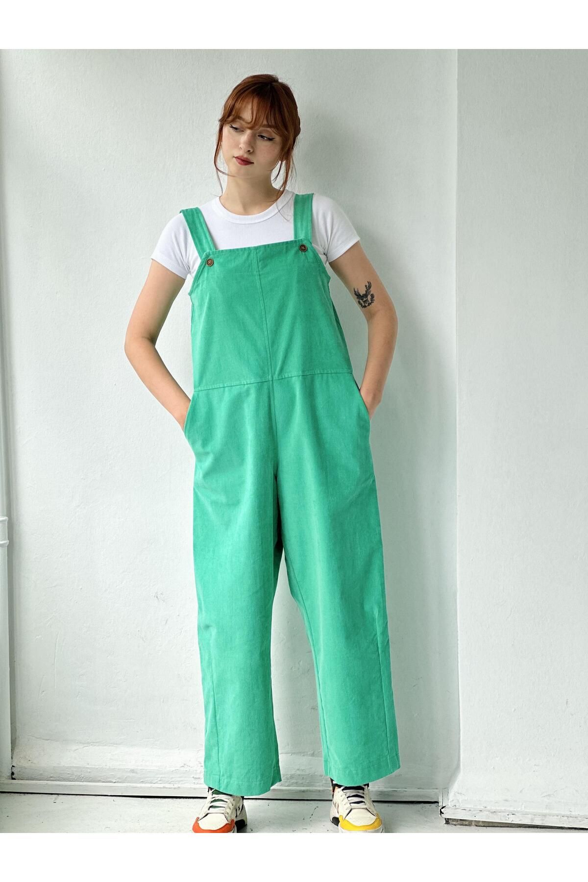Womens outlet velvet overalls