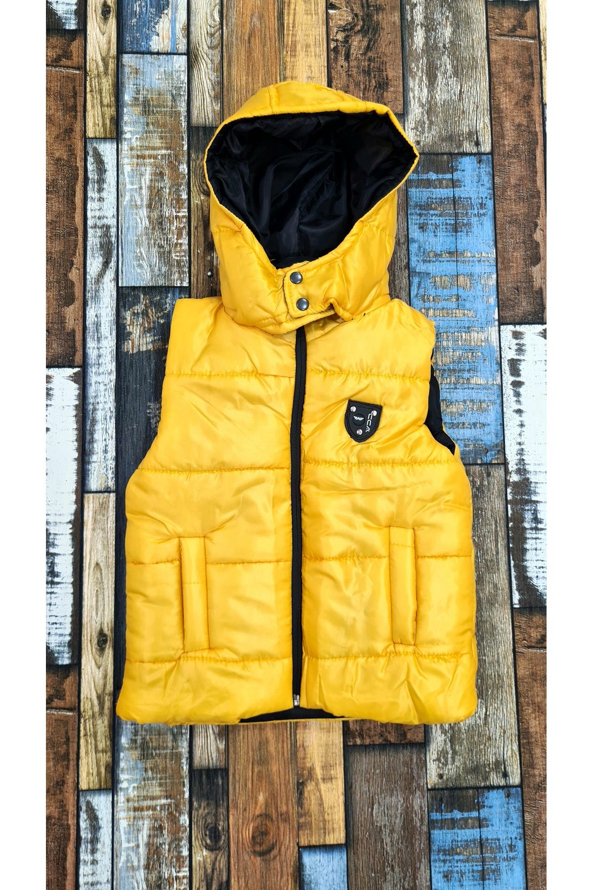 Boys mustard vest top