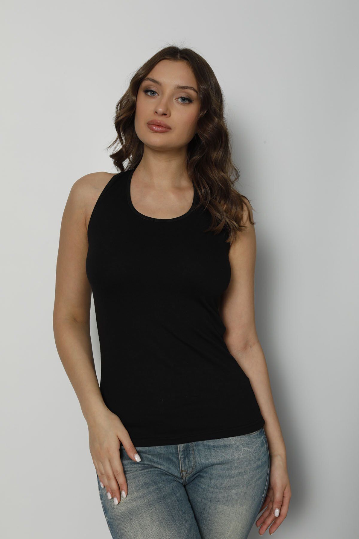 herrenk-Polkan 2377 Model Laced Tank Top - Size L/Xl 2
