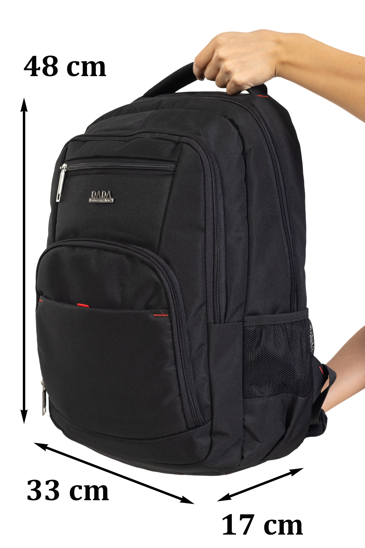 کوله پشتی زنانه مشکی Case Club | Sırt Çanta  03 اورجینال - تصویر 2