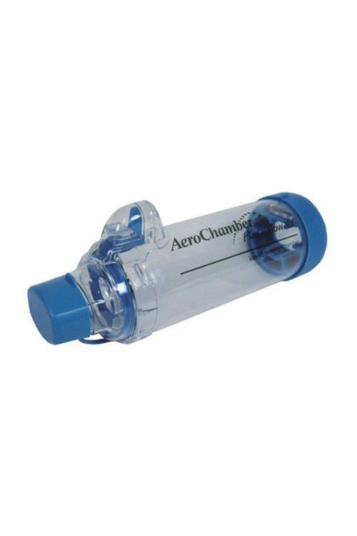 Aerochamber Flow-vu Mavi Ağızlıklı Yetişkin Inhalatör Mavi 5 Yaş