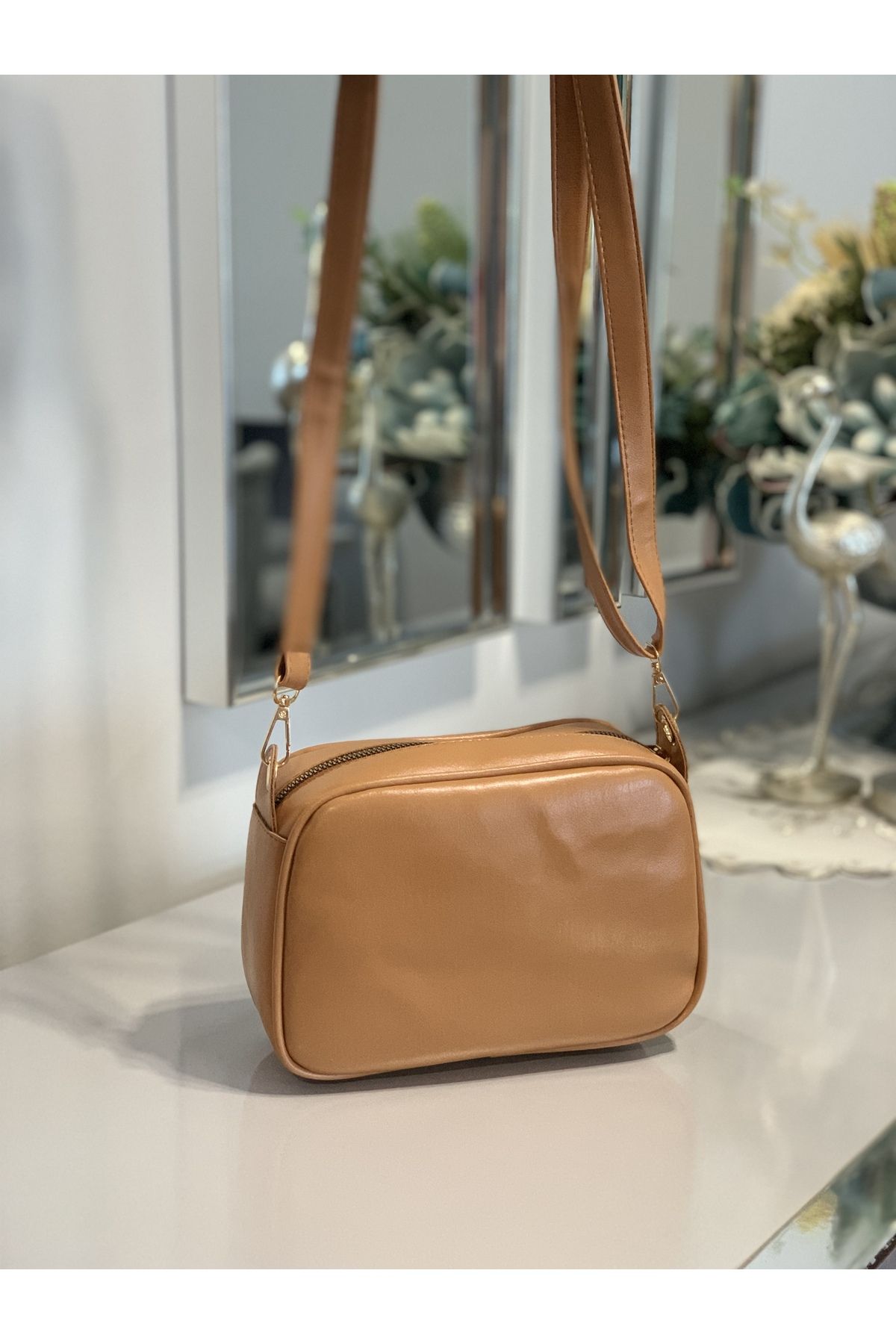 Molie Milk Coffee Camel Color Adjustable Women Shoulder Bag Gift Mother Teacher Bag