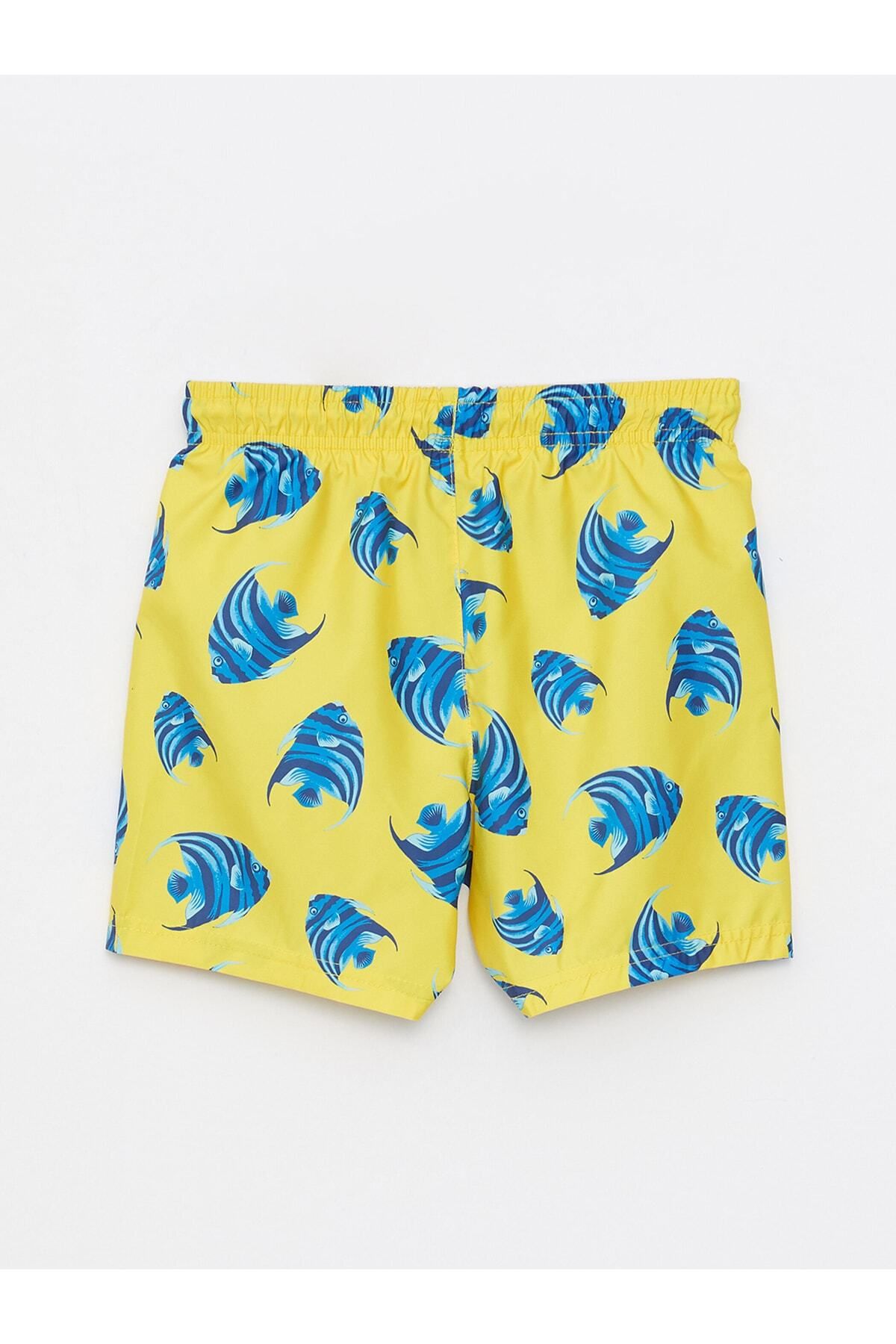 LC Waikiki-Junge – schnell bedruckte, trocknende Badeshorts 2