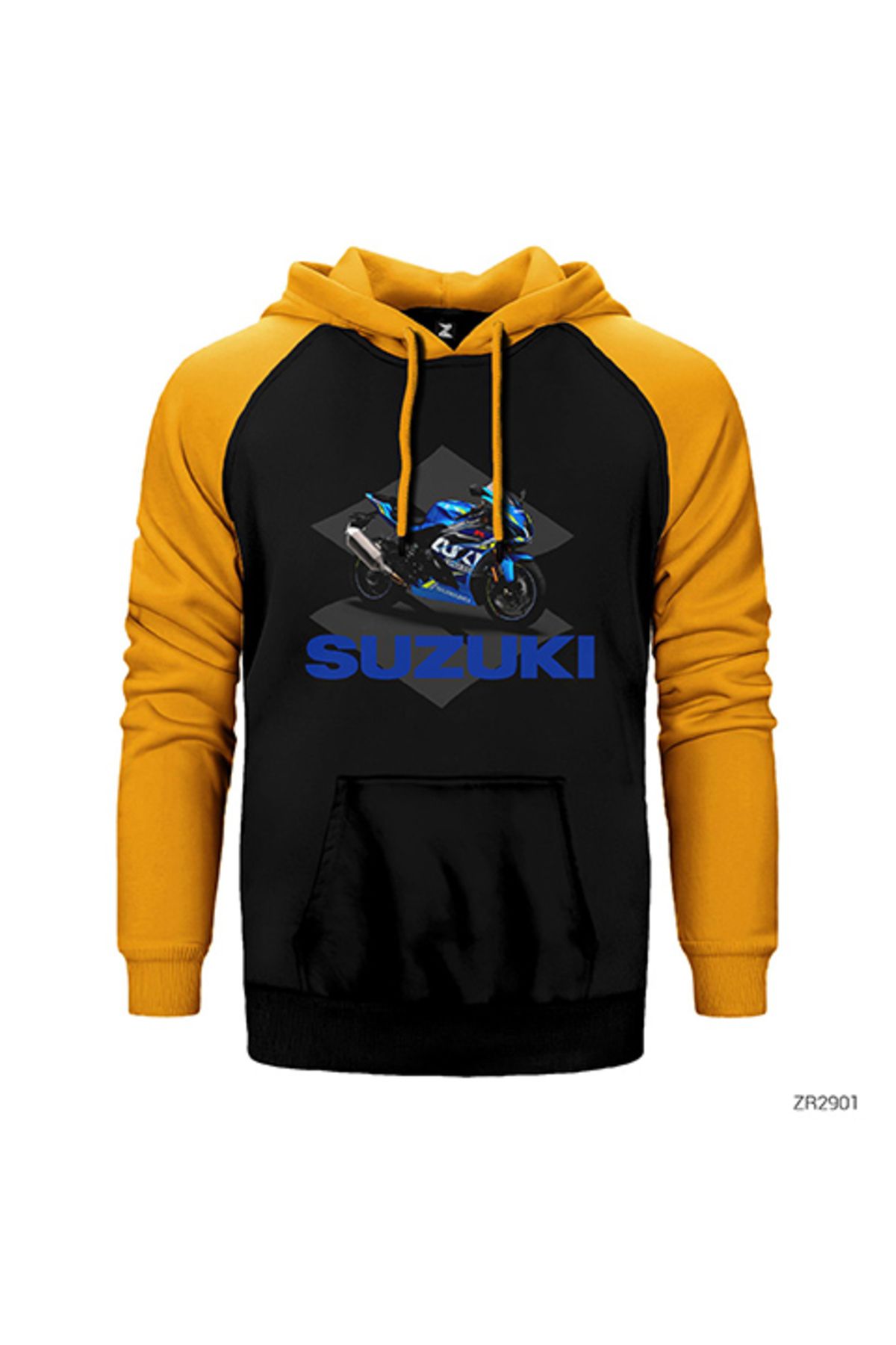 Suzuki hoodie yellow discount