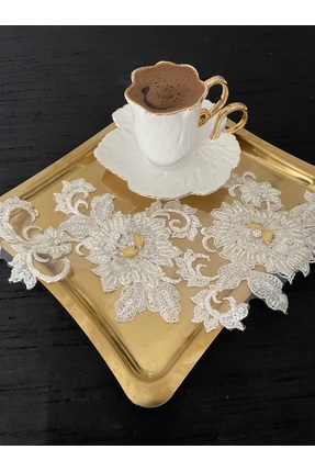 Acurmans Çeyiz Kahve Sunum Peçetesi (Tekli) 13x31 cm