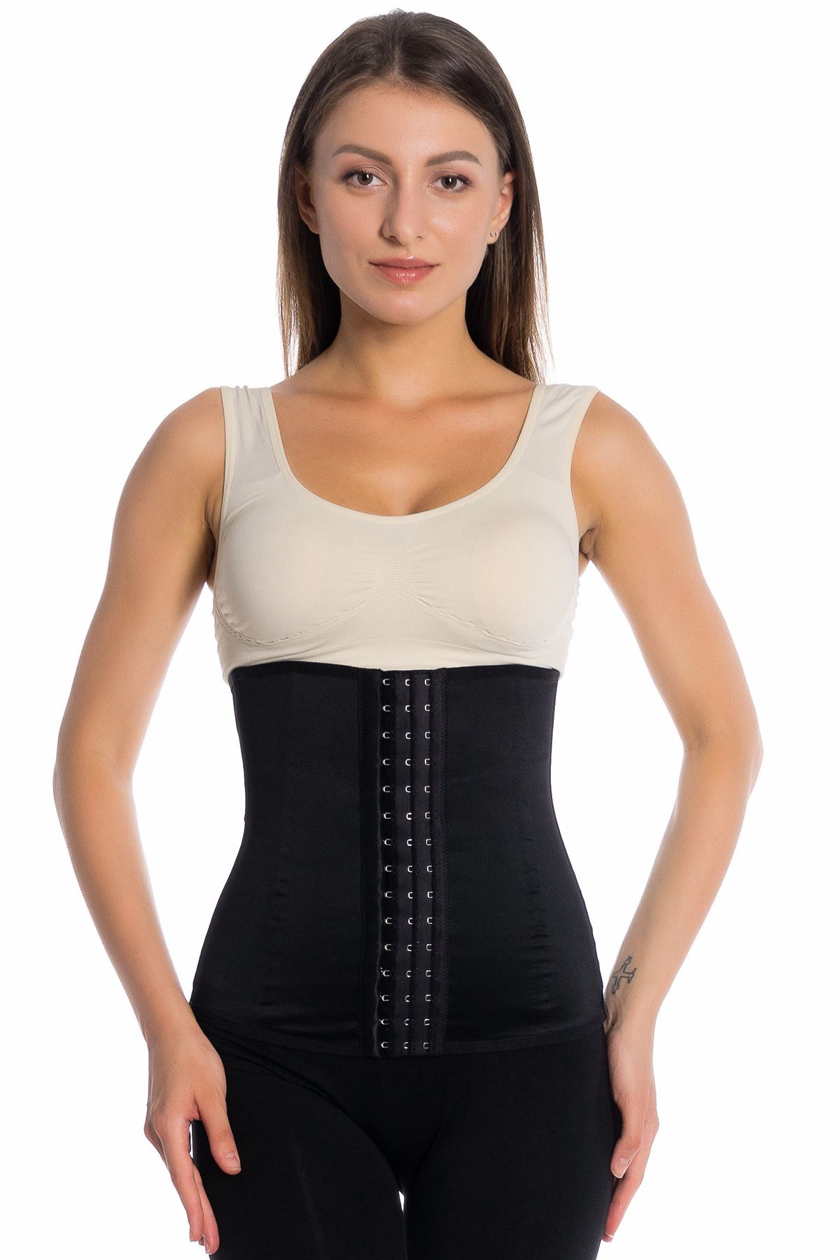 ELEGANCE KORSE Waist Supporting Slimming and Firming Latex Postpartum Latex  Corset Waist and Belly Corset - Trendyol