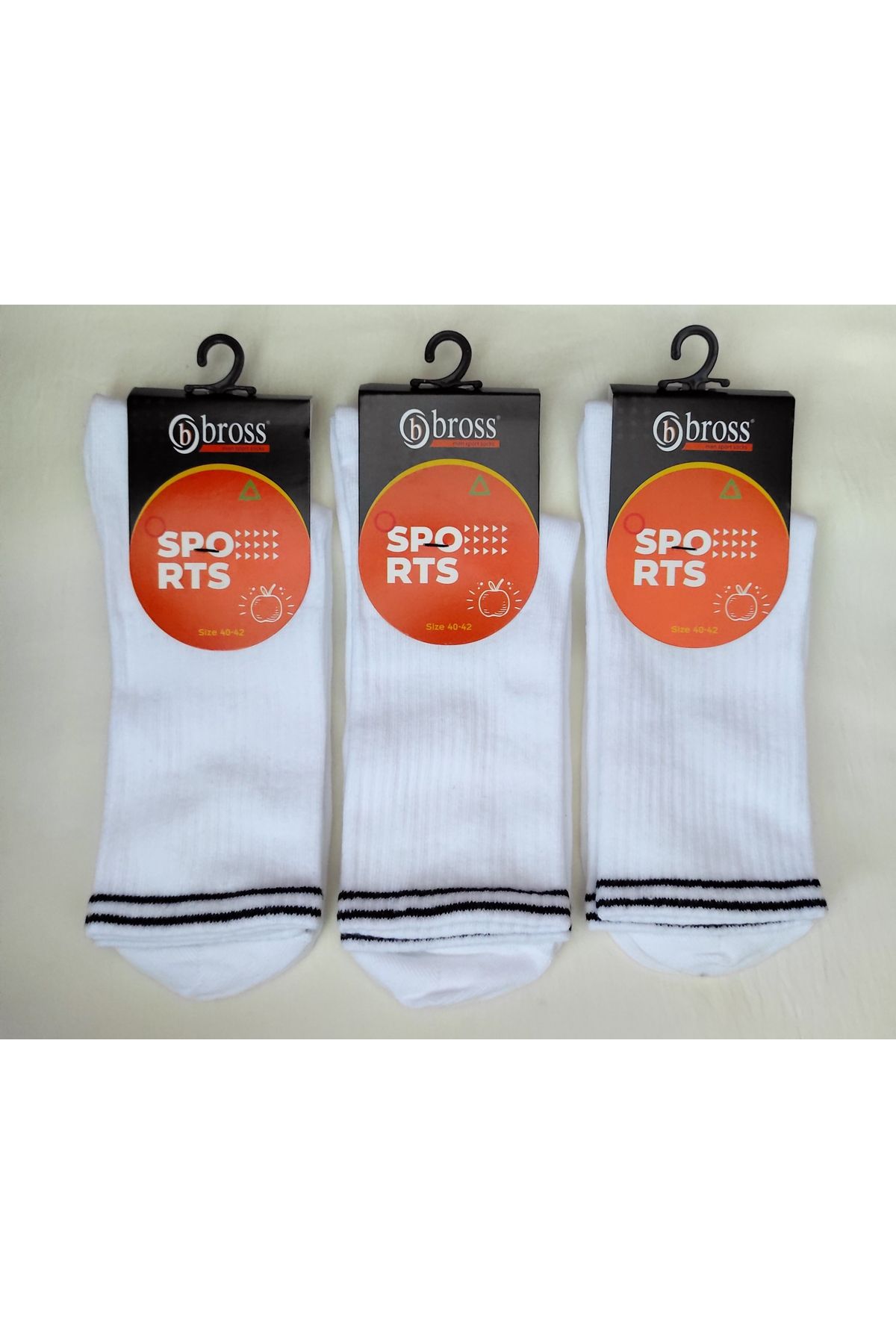 Bross-ȘOSETE SPORT BĂRBAȚI PACHET DE 3 1
