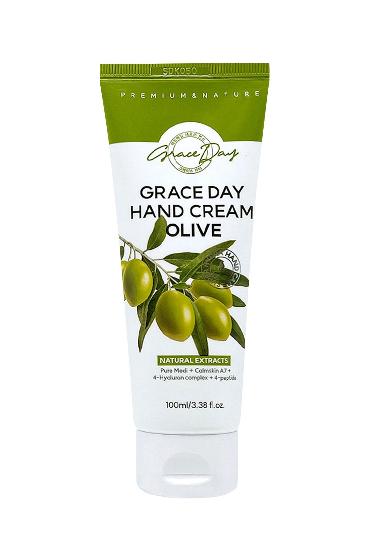 کرم دست مرطوب کننده با روغن زیتون وگان و پا خامه 100 میل Grace Day