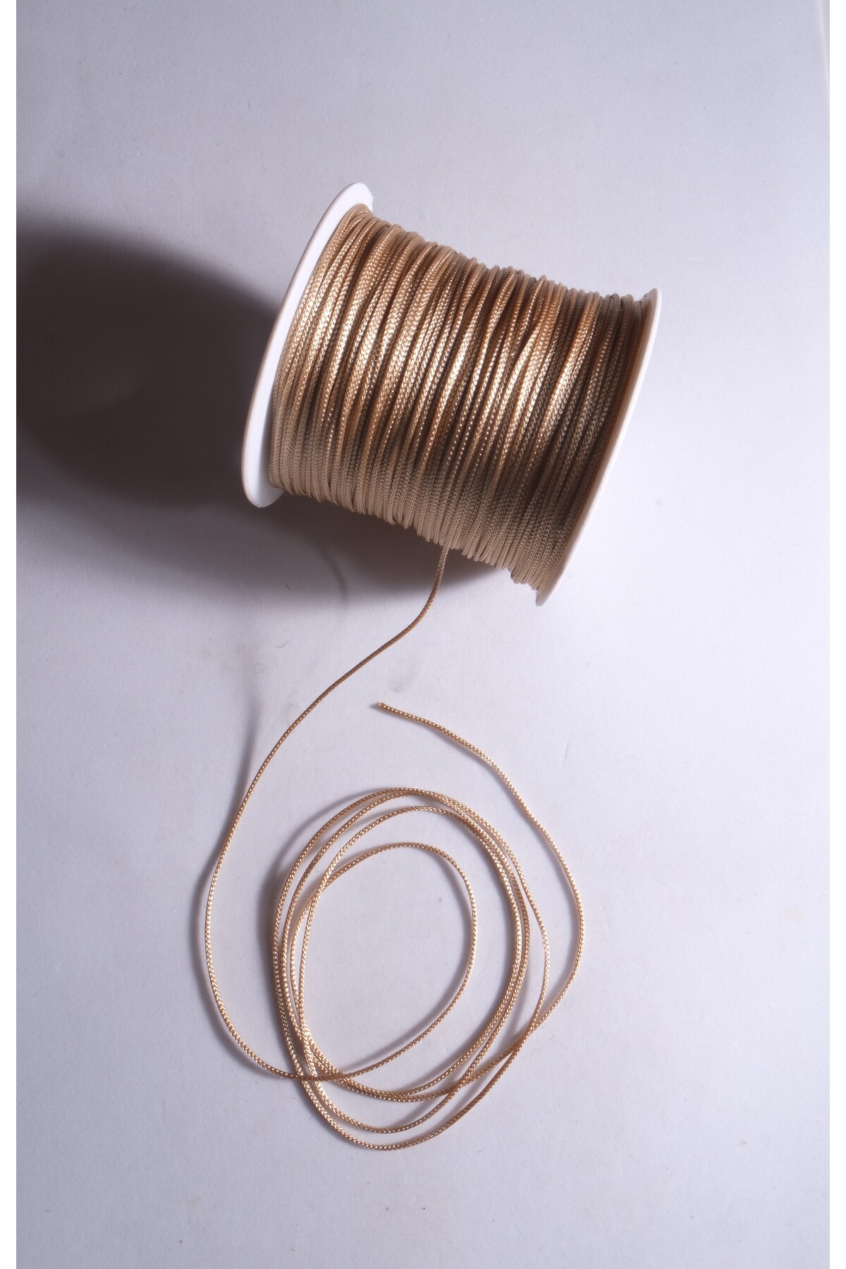 1mm 50M CAMEL FEATHER Color Thin Parachute Rope Macrame Bracelet Rope Necklace Jewelry Design Rope