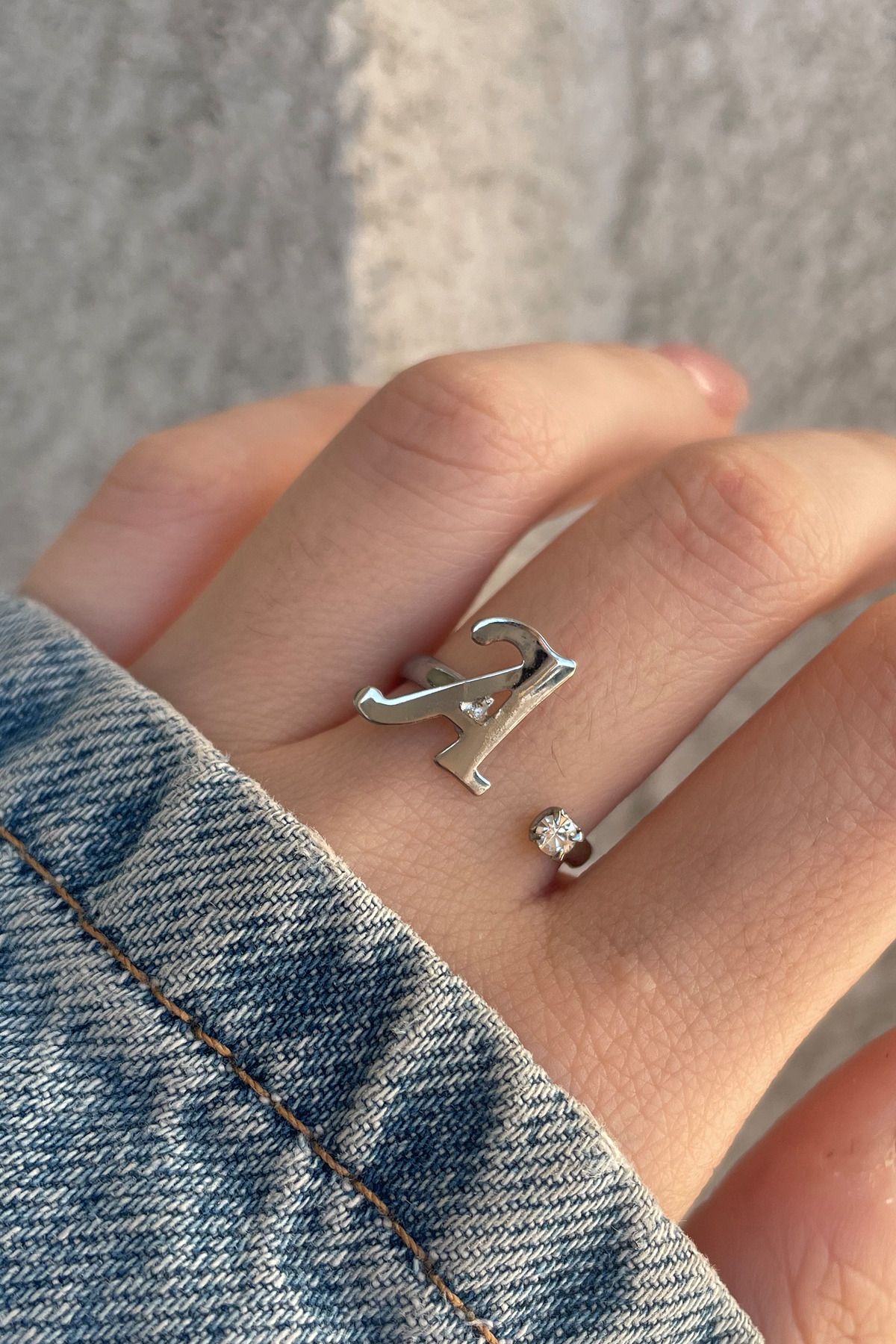 Silver ring store adjustable