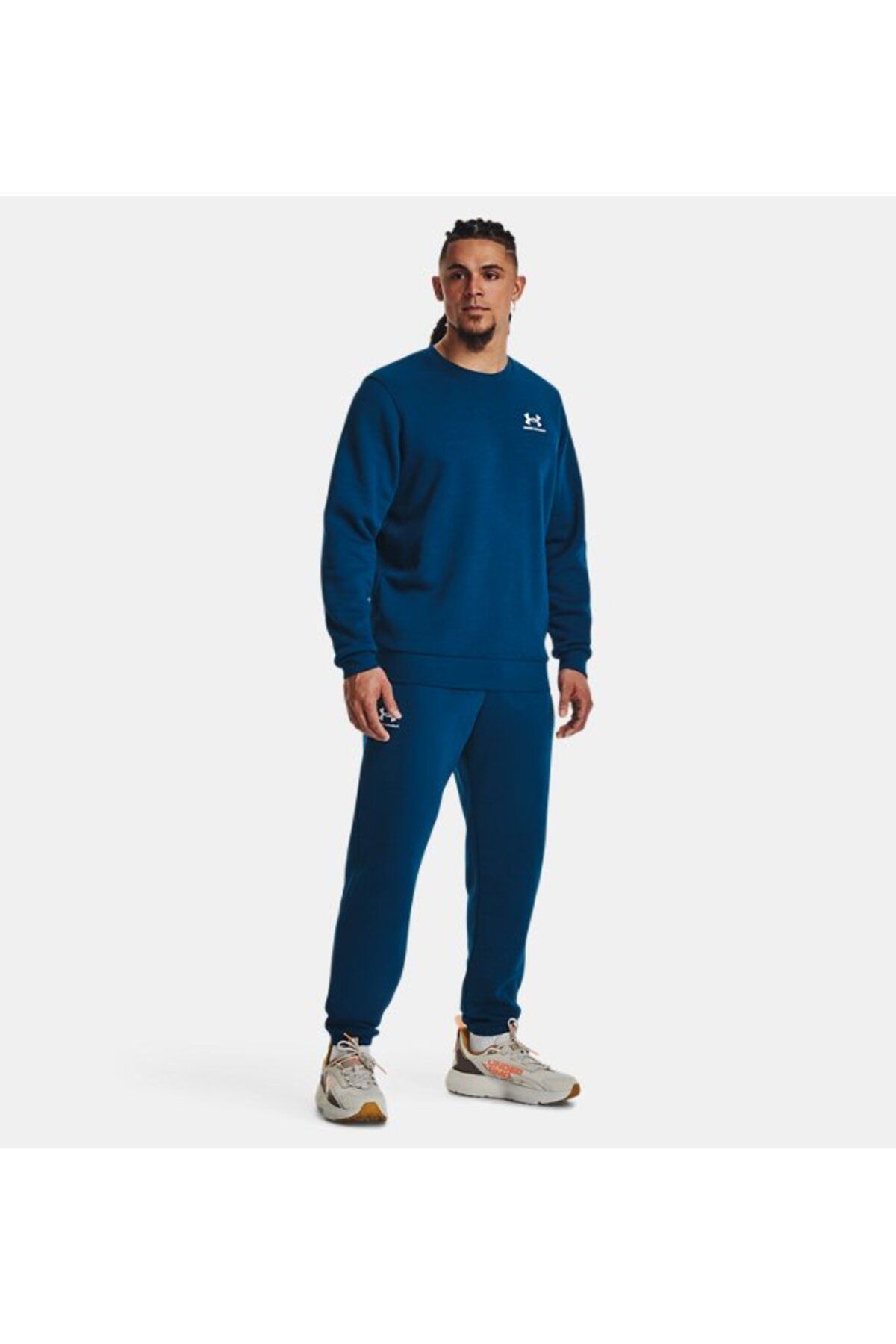 سویشرت ورزشی آبی مردانه دوچرخه سواری ضروری در Yaka Sweatshirt1374250 426 Under Armour