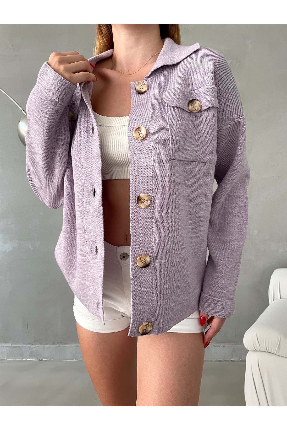 Womens button down outlet cardigan with pockets