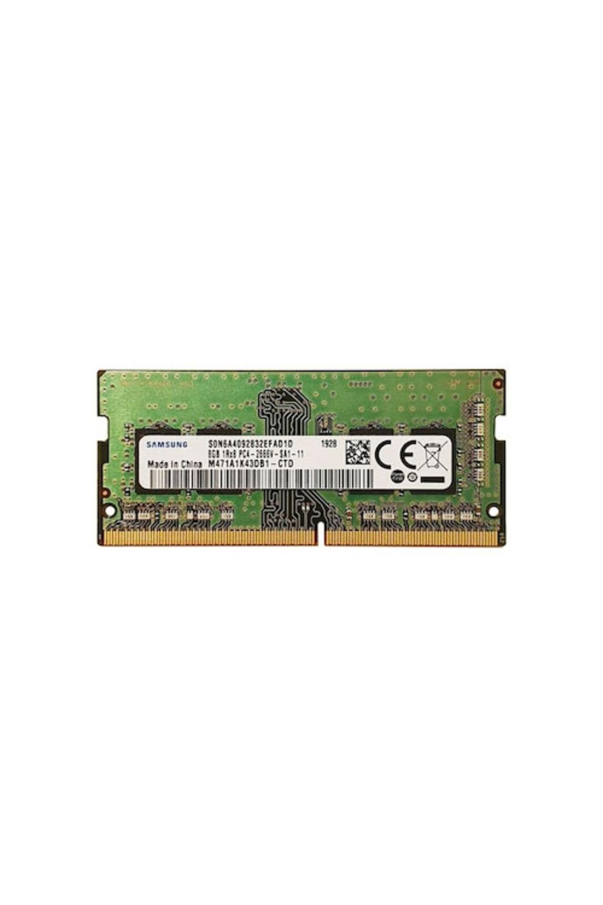 Samsung 8Gb Ddr4 2666Mhz Notebook Ram M471A1K43Db1Ctd Without