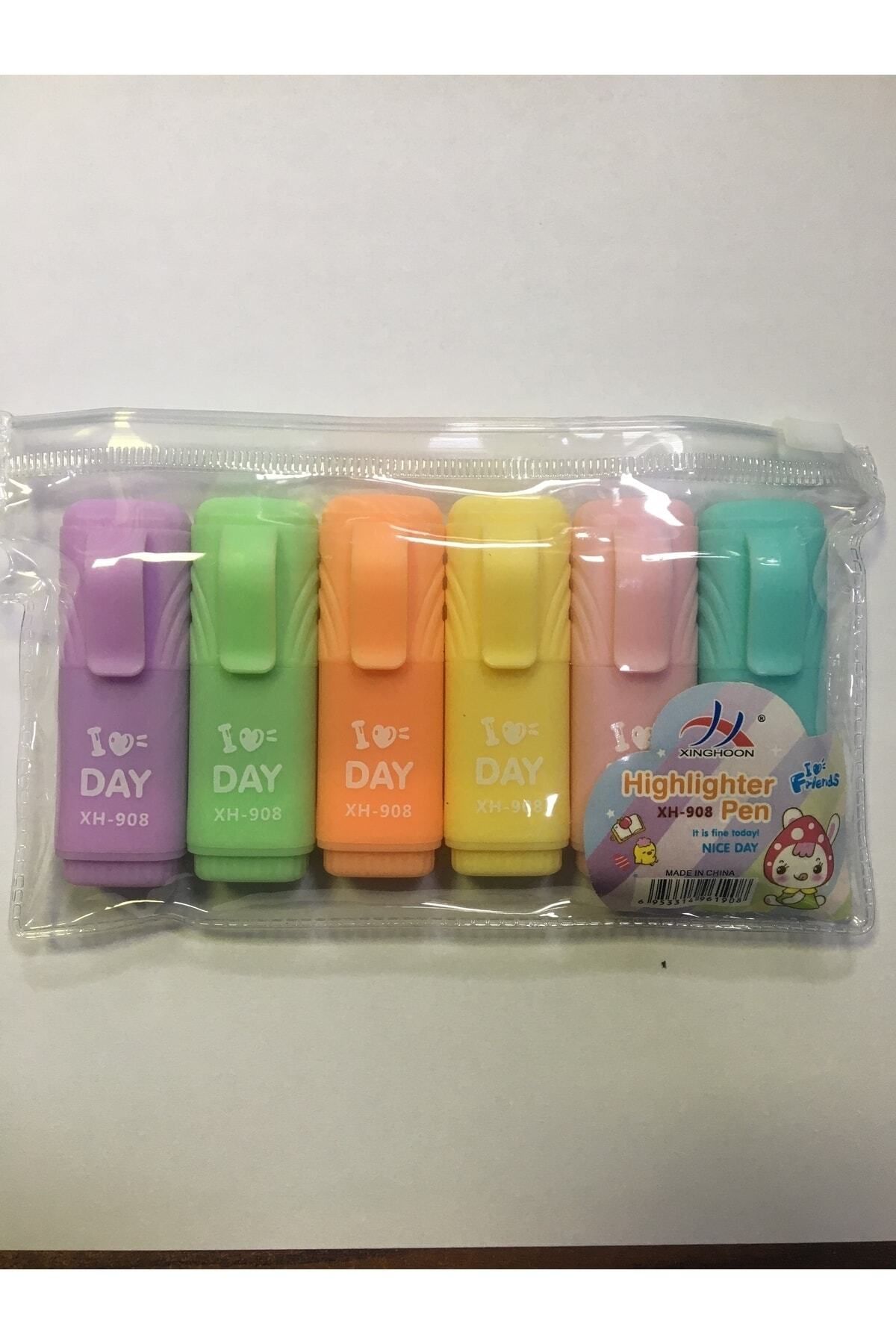 Linea Mini Highlighter 6 Colors Pastel