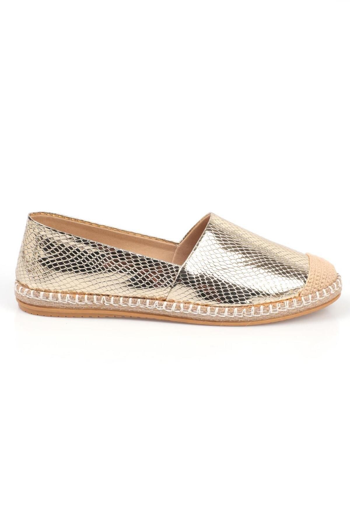 Capone Outfitters-Capone Gold Damen-Espadrille 8
