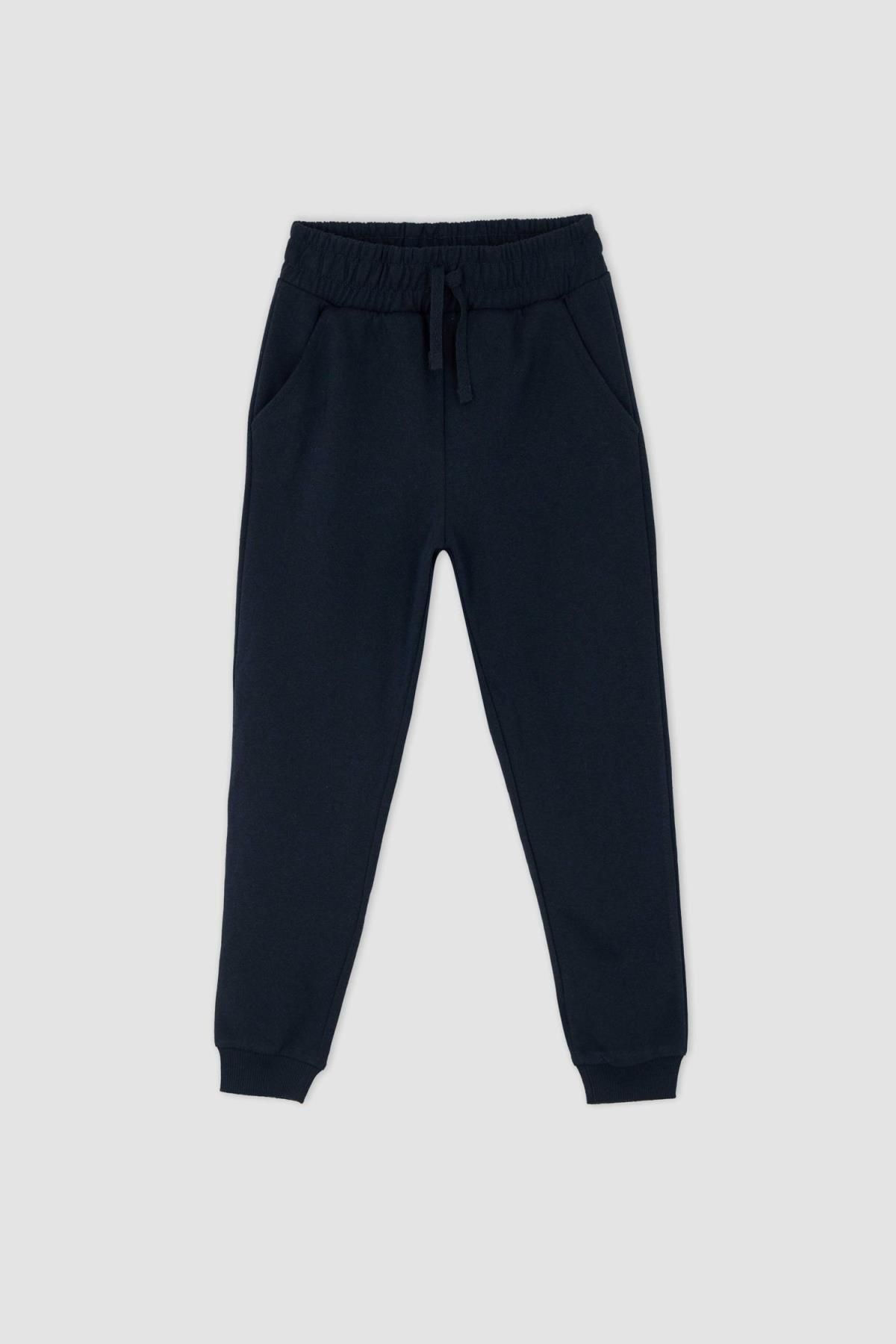 Defacto Girl s Navy Blue Tracksuit School Sweatpants Trendyol