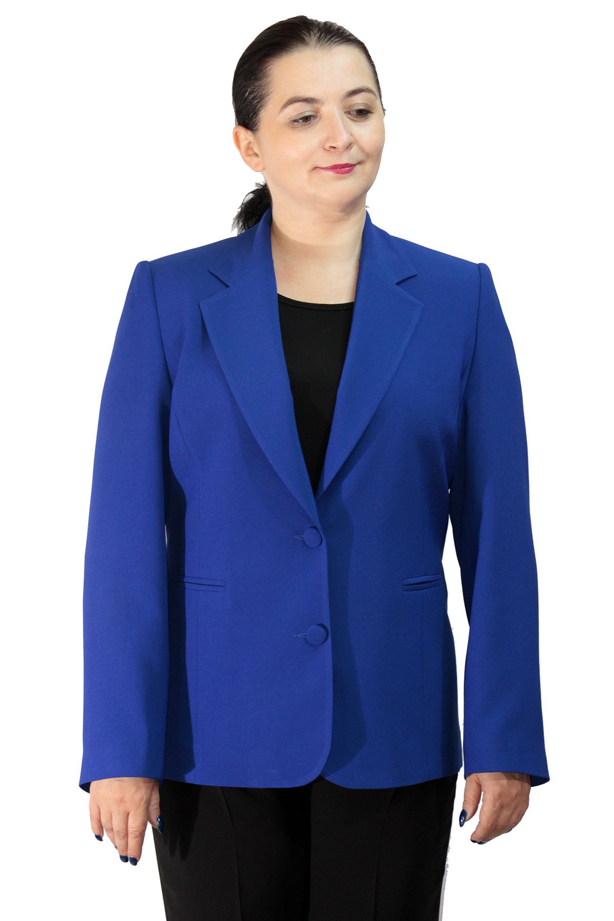 Royal blue clearance plus size jacket