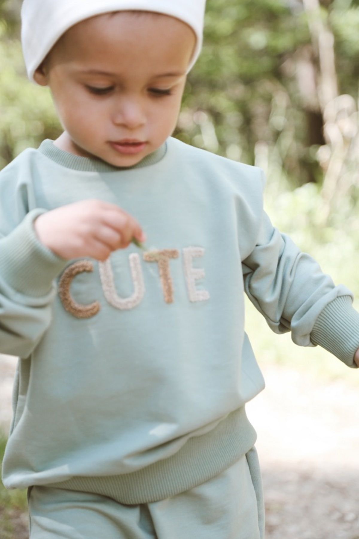 Toddler top green tracksuit