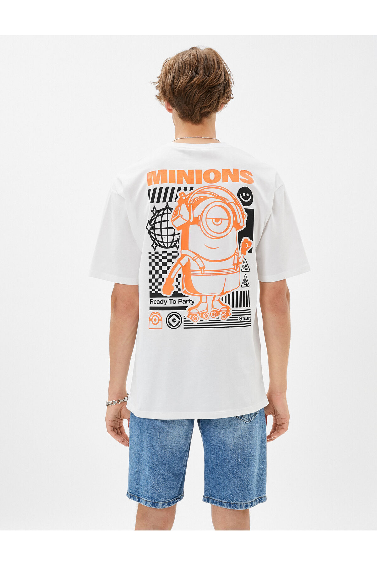 تیشرت مردانه اکرو کوتون | 3SAM10324HK اورجینال - تصویر 7