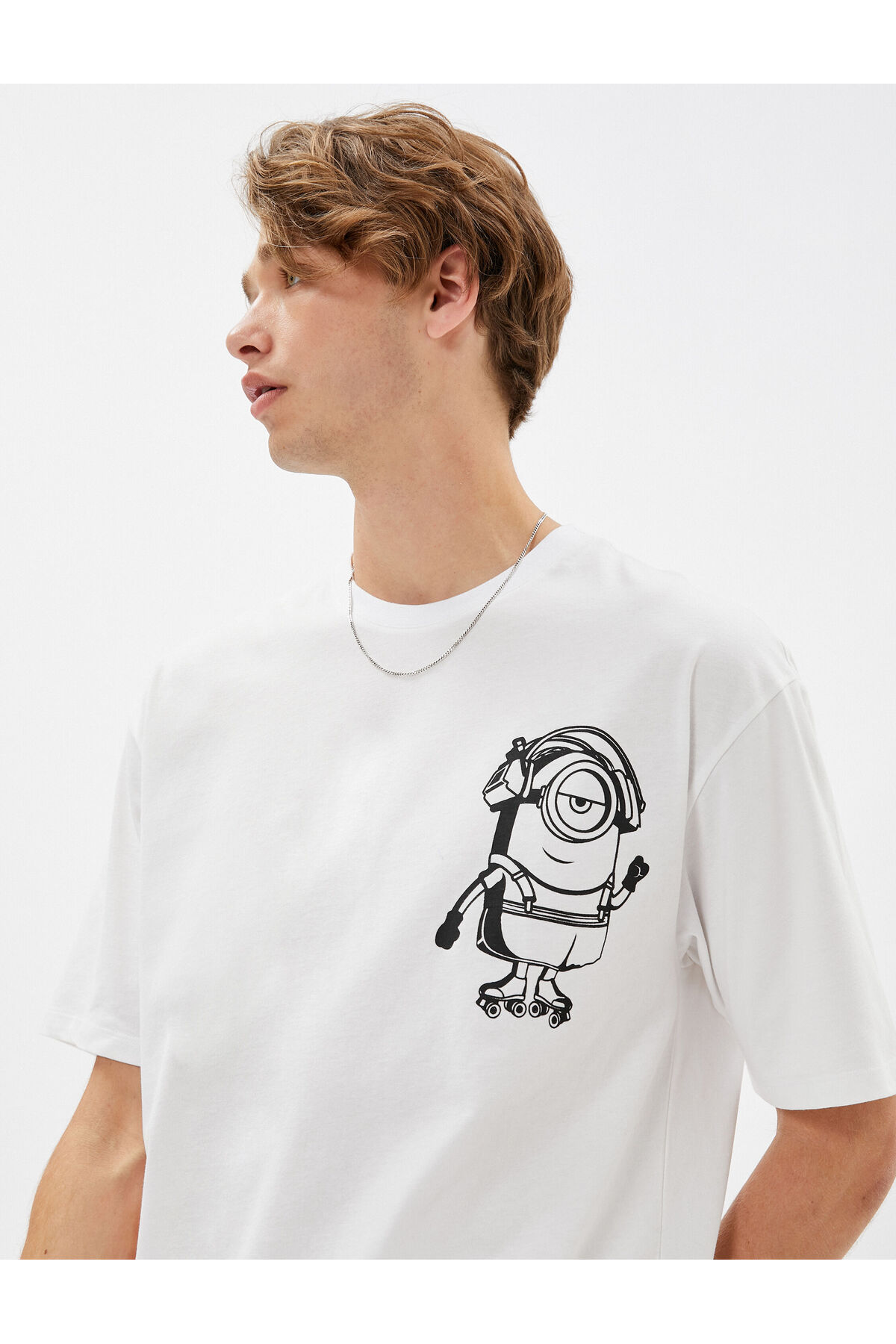 تیشرت مردانه اکرو کوتون | 3SAM10324HK اورجینال - تصویر 2