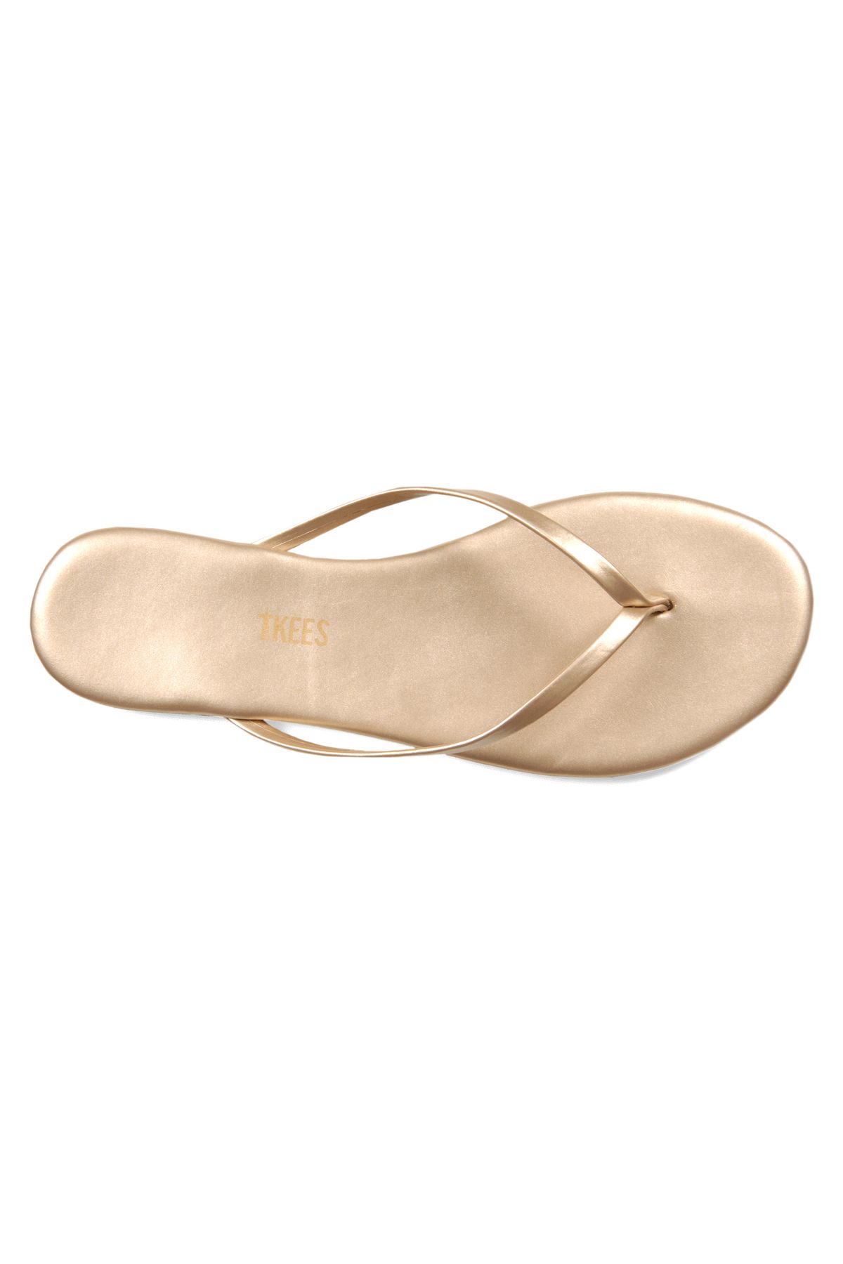 Tkees Mules Gold colored Trendyol