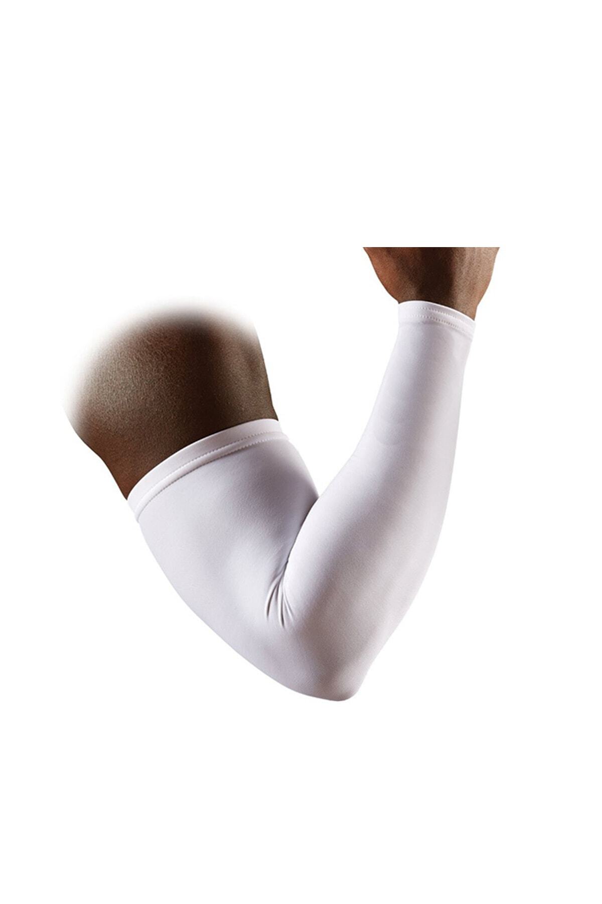 AVESSA Basketbol Kolluğu Likralı Beyaz M Beden