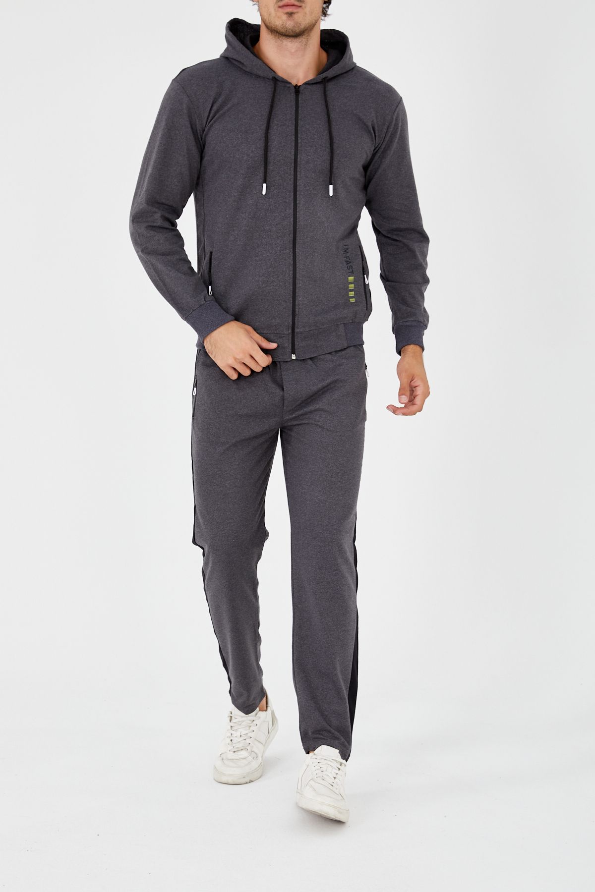 Mens straight leg hot sale tracksuit