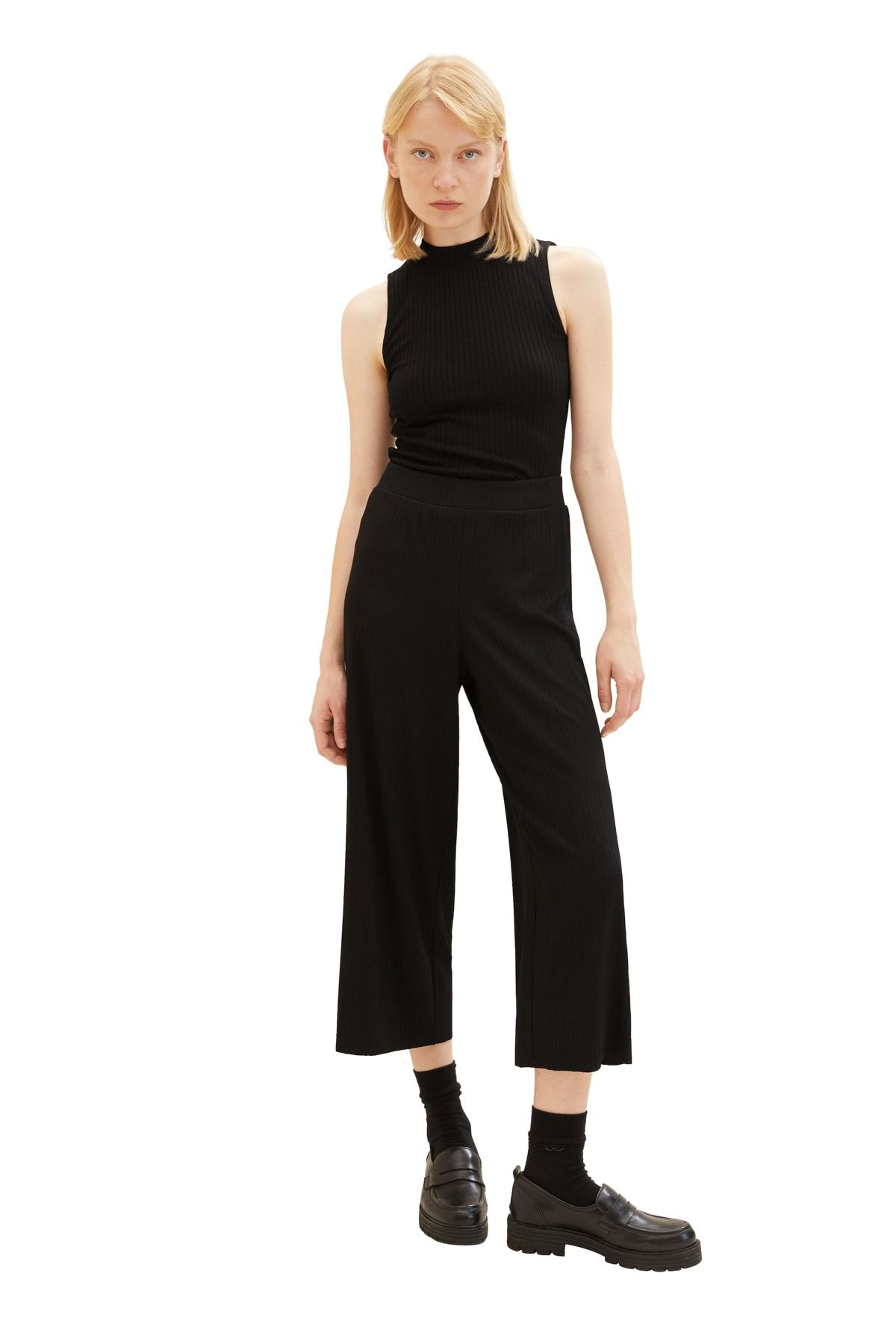 Tom Tailor-T-Shirts Damen / Mädchen tiefschwarz 2