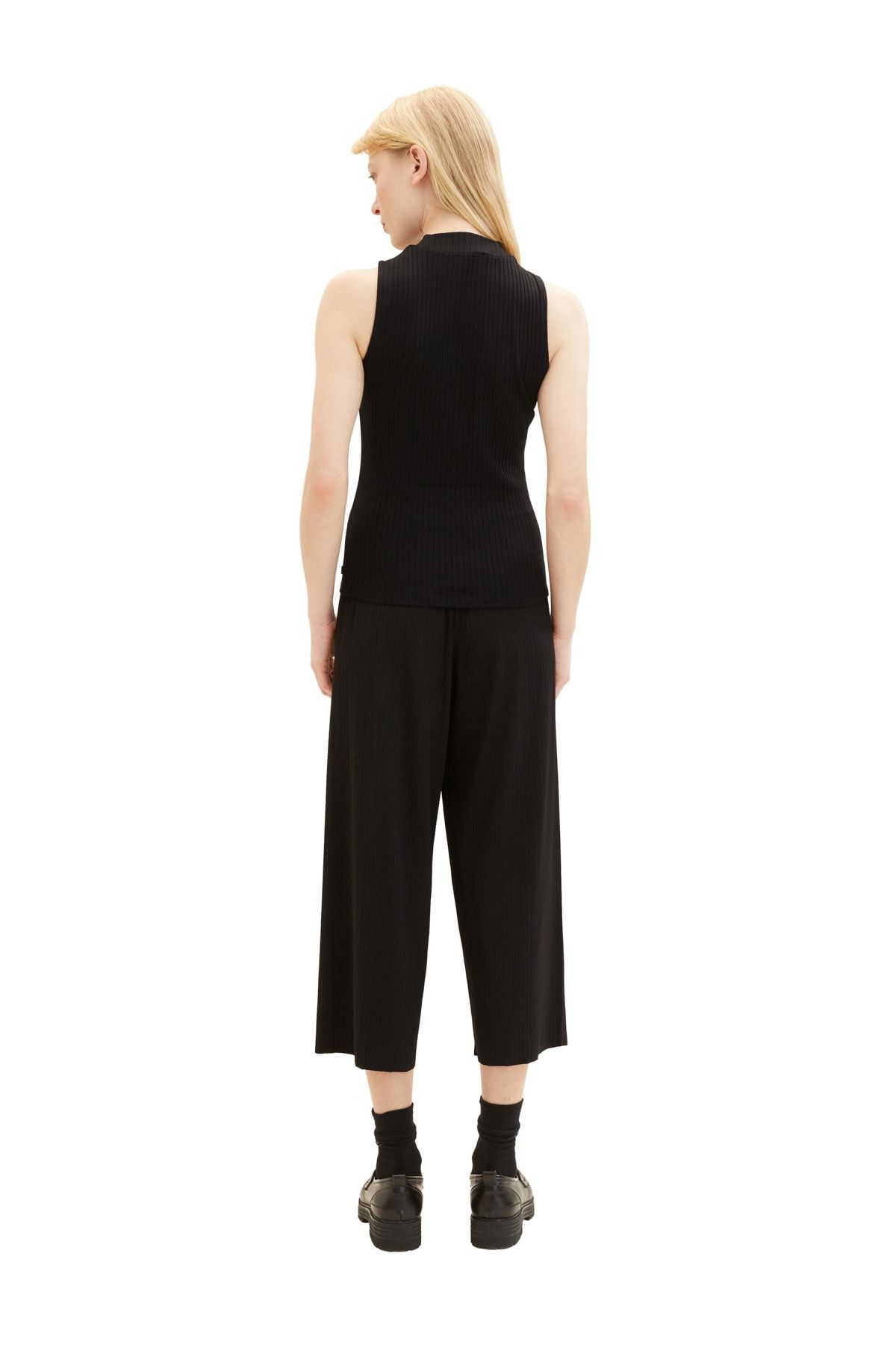 Tom Tailor-T-Shirts Damen / Mädchen tiefschwarz 3