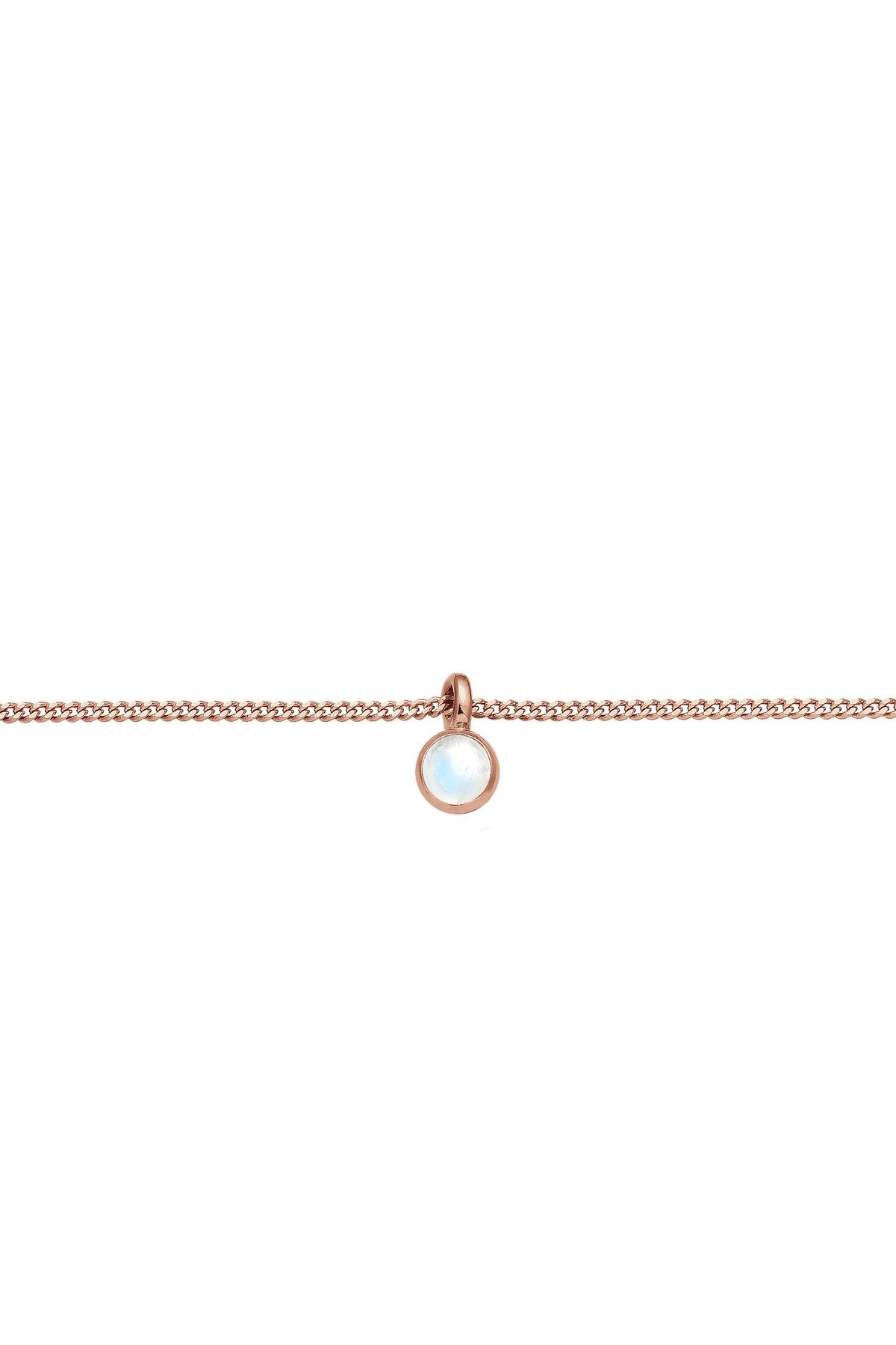 ELLI-Colier Choker pentru femei - Argint 925 cu Geo Moonstone 2