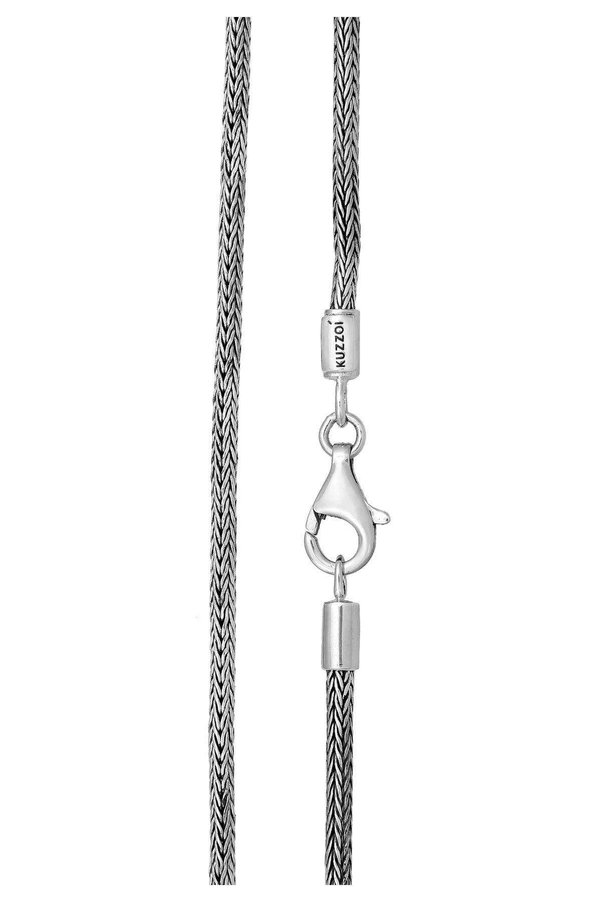 KUZZOI Halskette Männerkette Silber Anhänger 925 - Massiv Wolfskopf Trendyol
