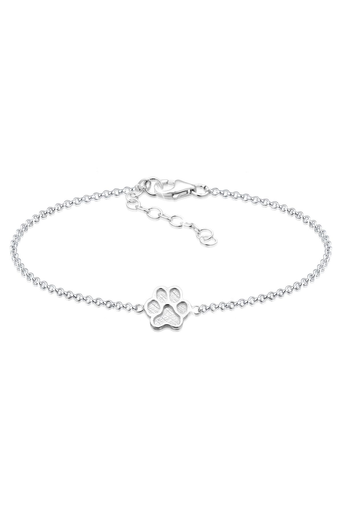 ELLI-925er Silber Pfote Symbol Hund Katze Tierfreund Armband 1