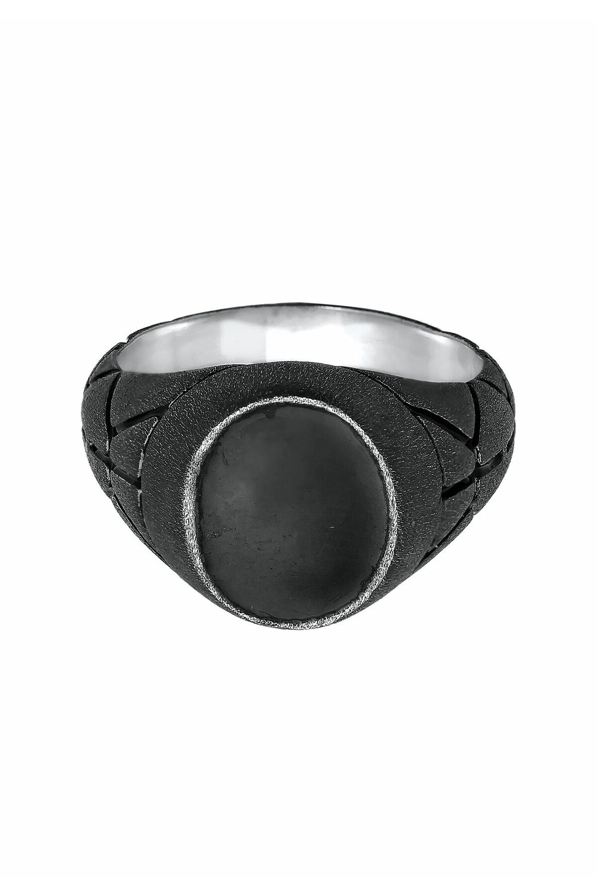KUZZOI Stein - Trendyol Schwarz Ring - - Ohne
