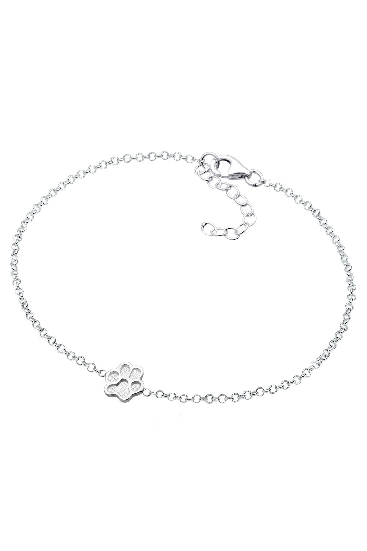 ELLI-925er Silber Pfote Symbol Hund Katze Tierfreund Armband 2