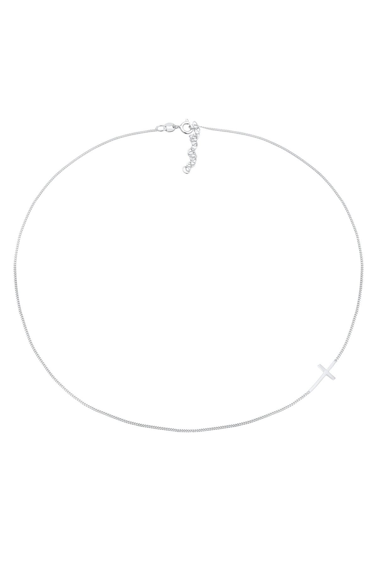 ELLI-Halskette Halsband Kreuz Din 925 Sterling Silber 3