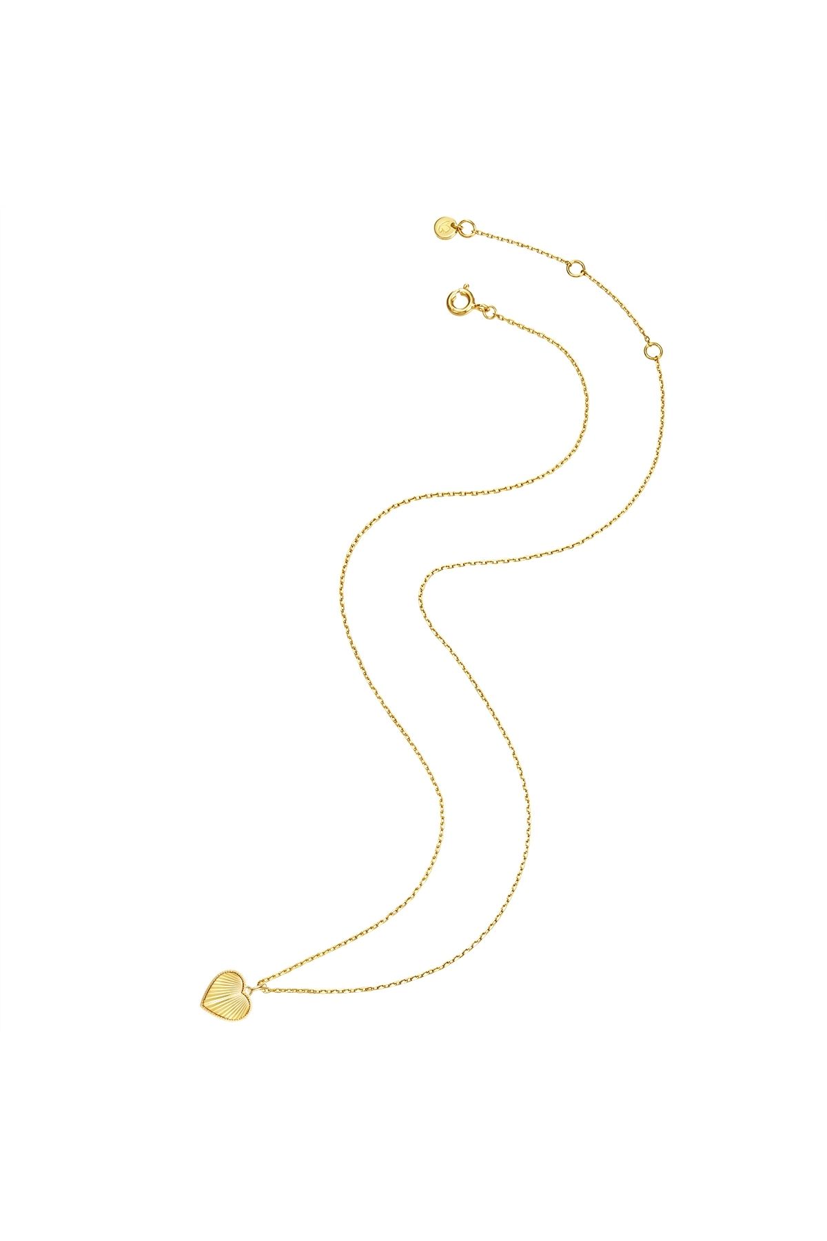Glanzstücke München-Silberhalskette Kette ve Anhänger Sterling Silber gelbgold 3