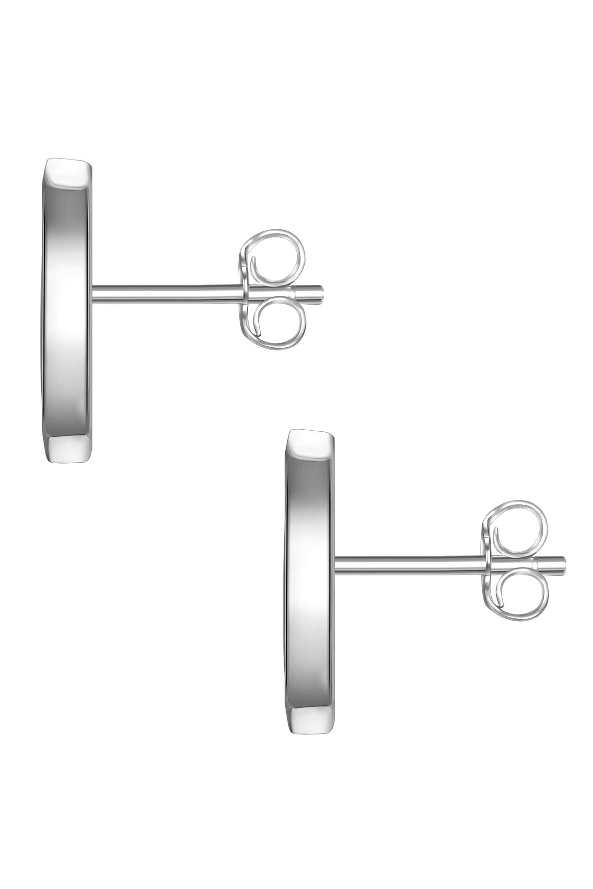 Glanzstücke München-Silberohrstecker Ohrstecker Sterling Silber Topas weiß 3