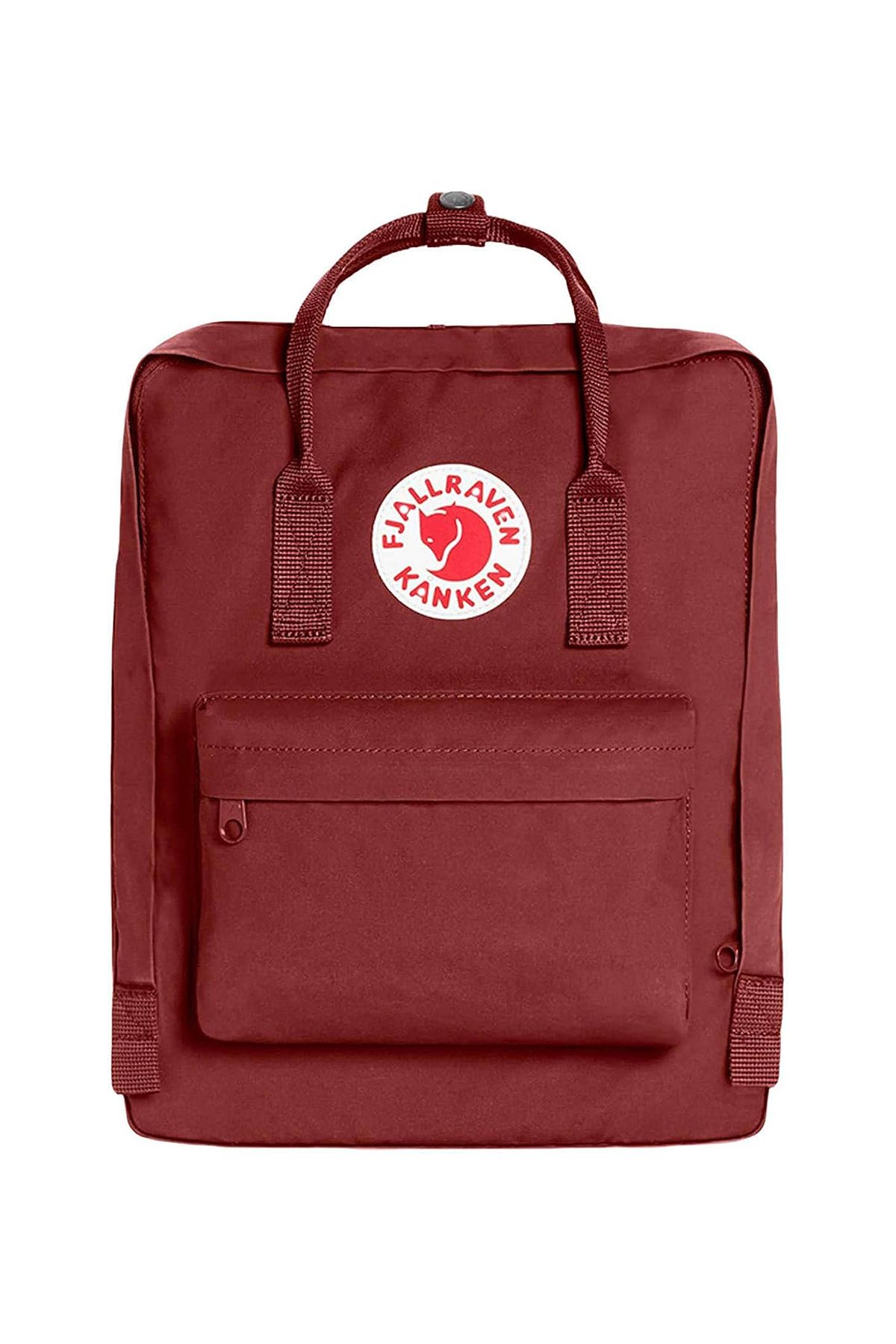 Deep red fjallraven store
